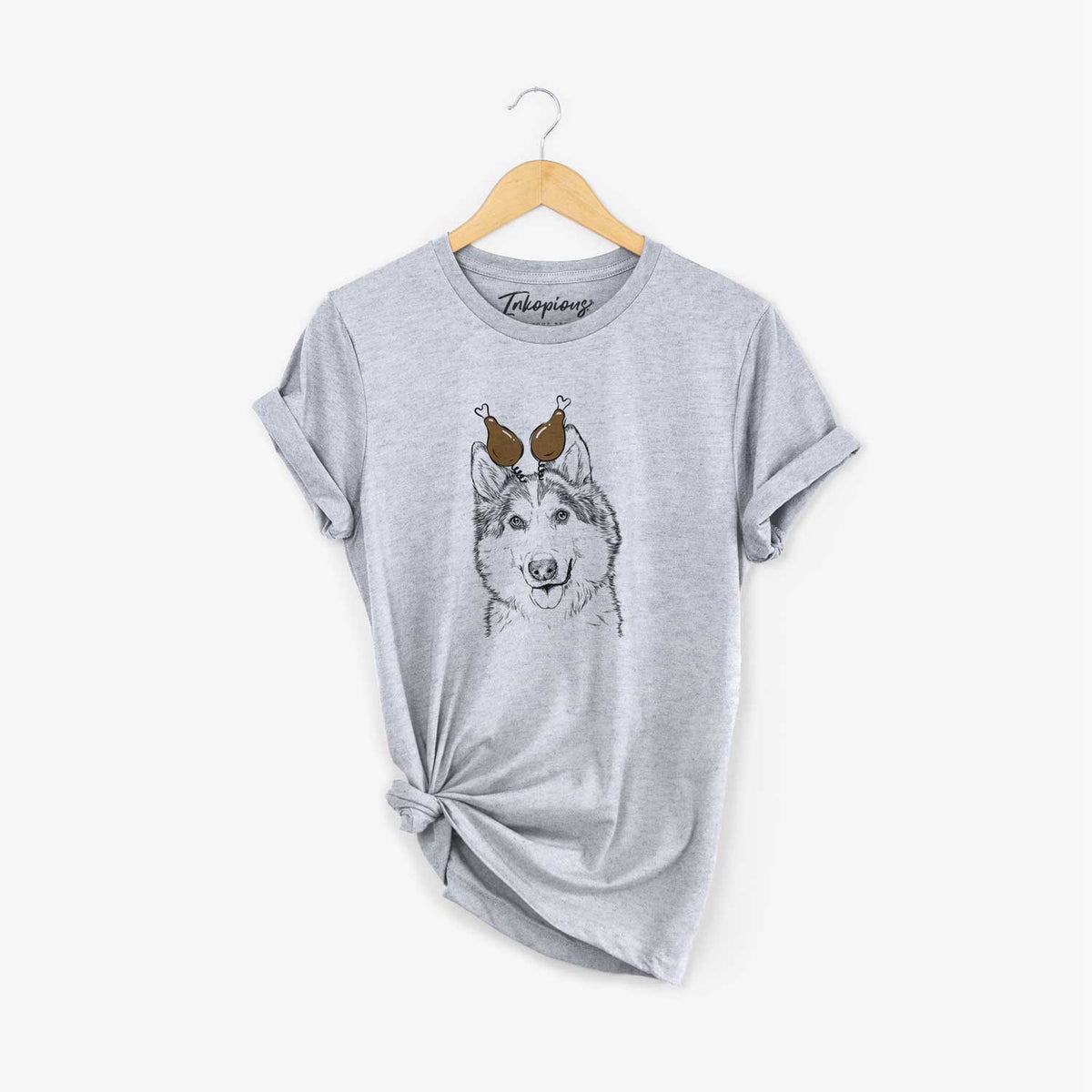 Thanksgiving Roshi the Mixed Breed - Unisex Crewneck