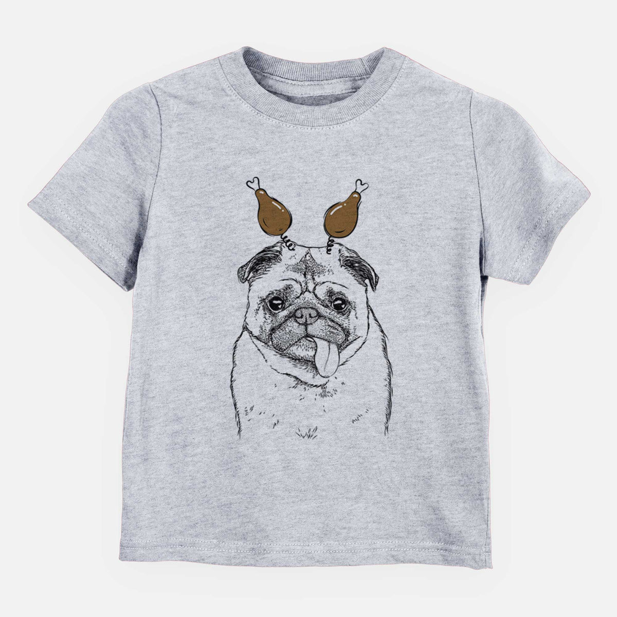 Thanksgiving Rosie the Pug - Kids/Youth/Toddler Shirt