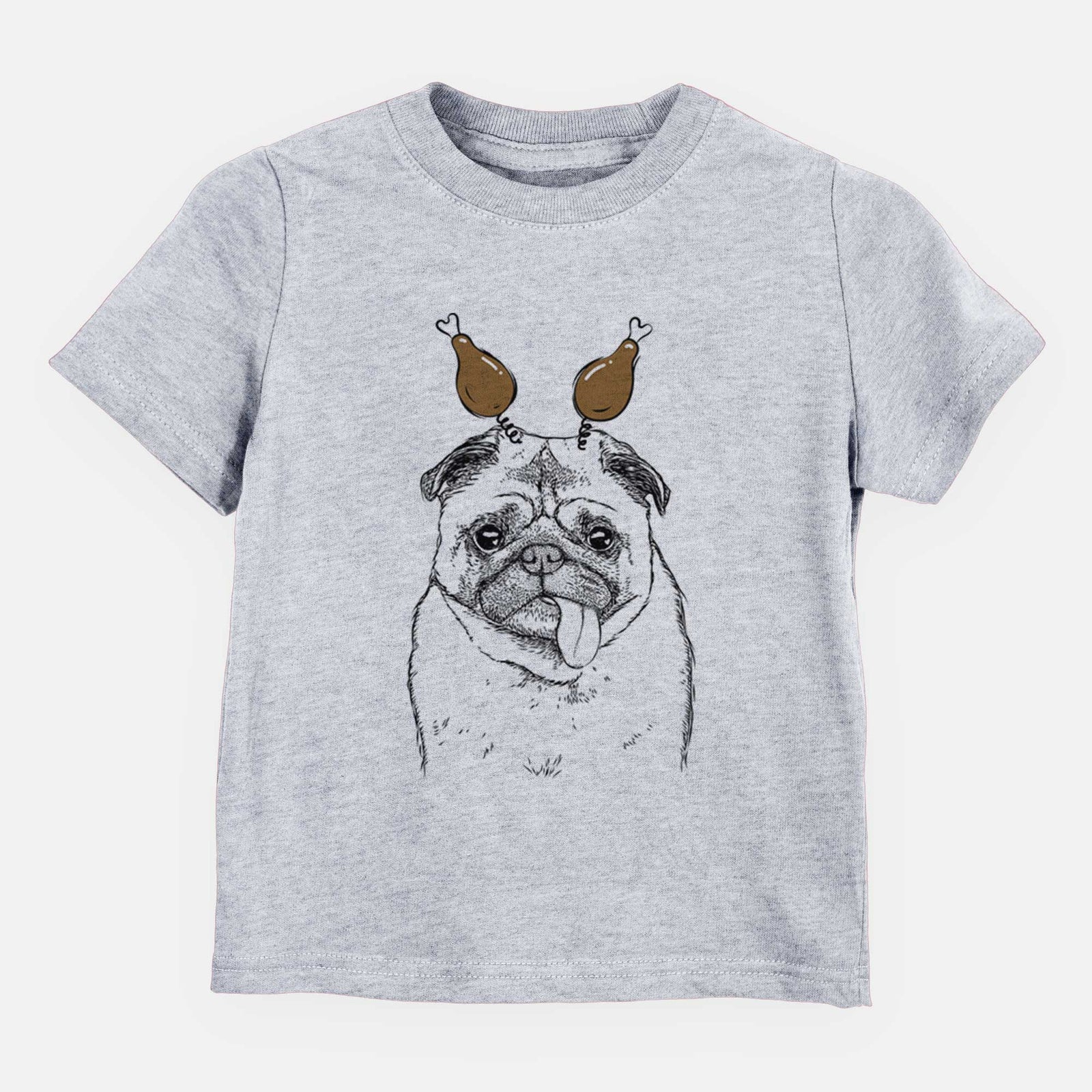 Thanksgiving Rosie the Pug - Kids/Youth/Toddler Shirt