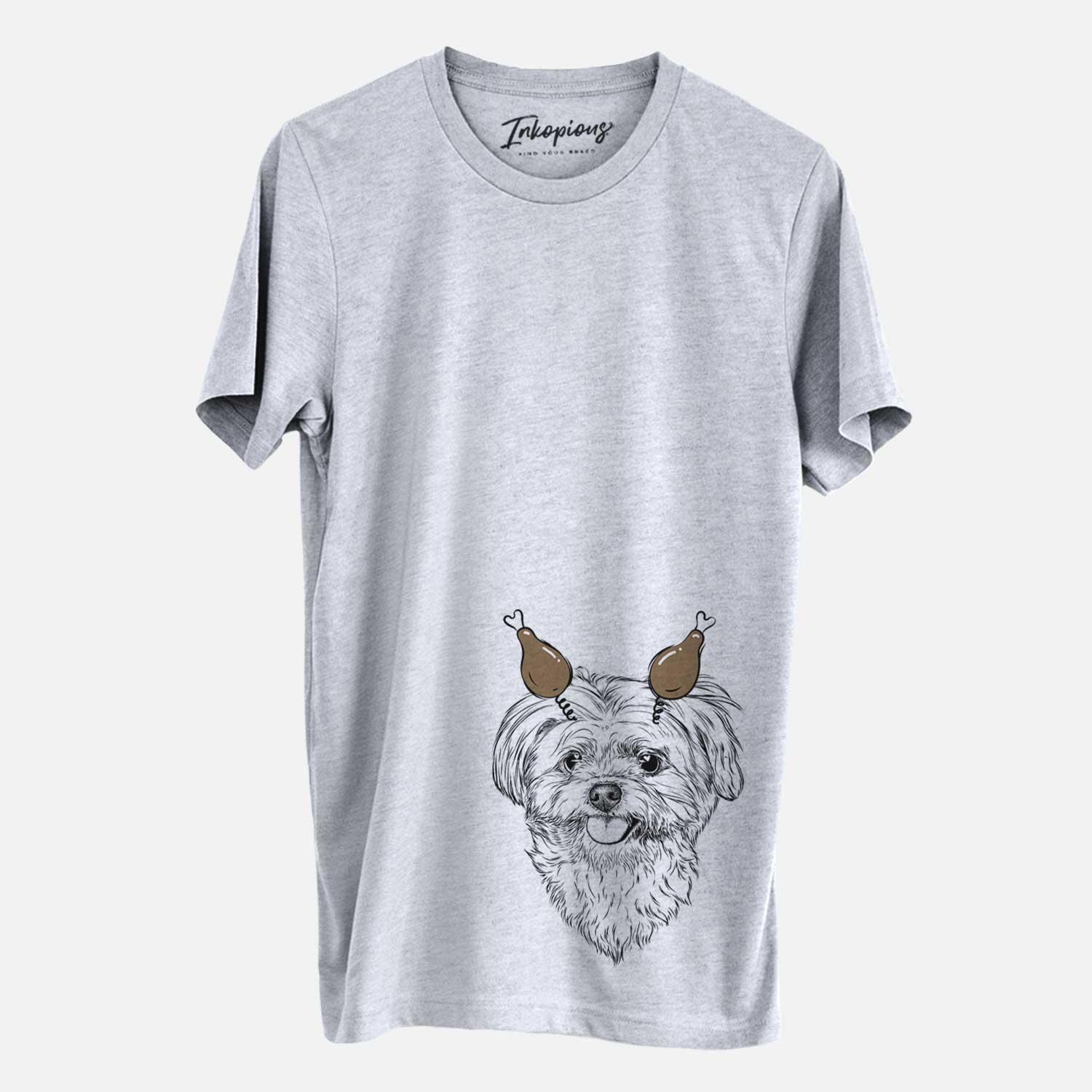 Thanksgiving Rosie the Maltipoo - Unisex Crewneck