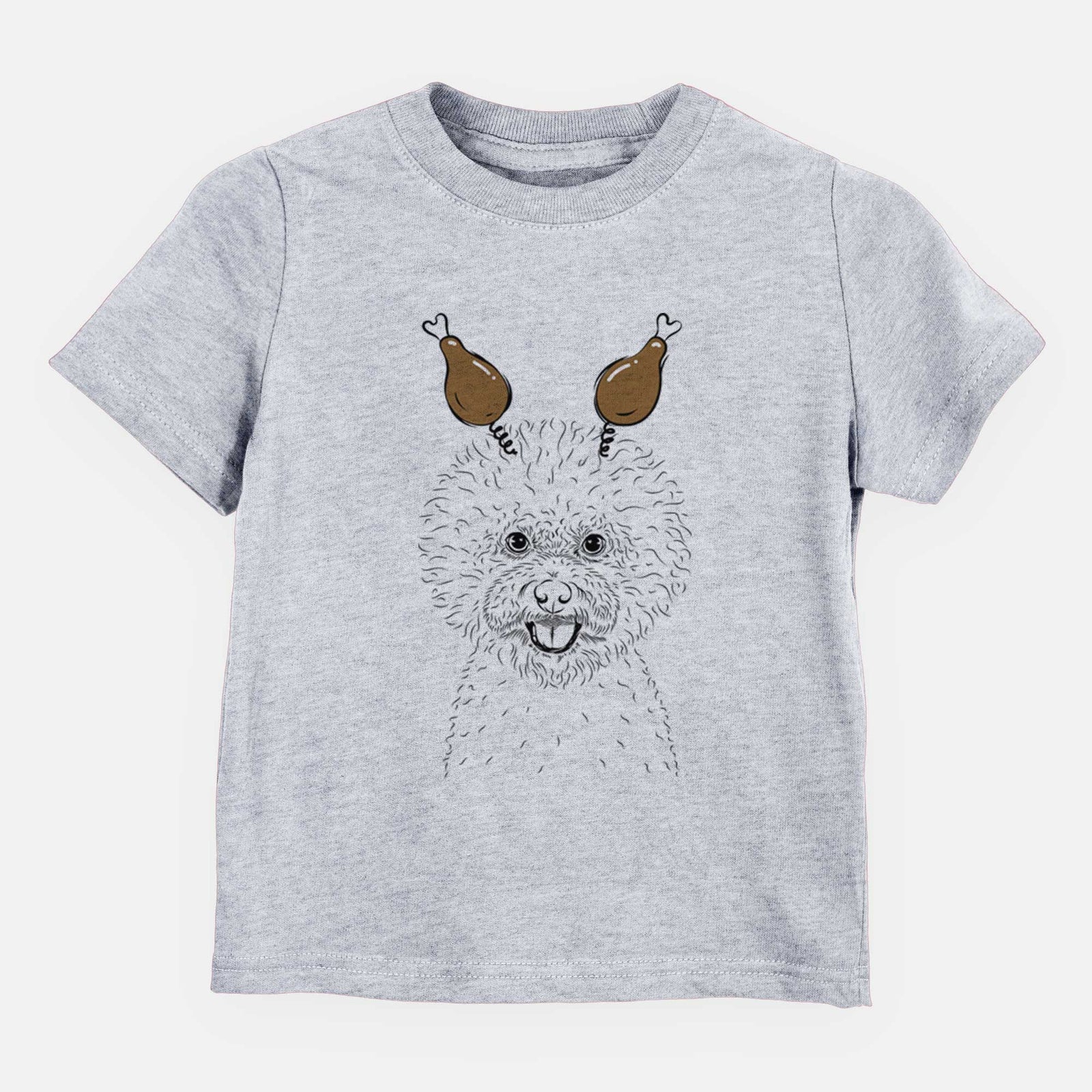 Thanksgiving Ross the Bichon Frise - Kids/Youth/Toddler Shirt