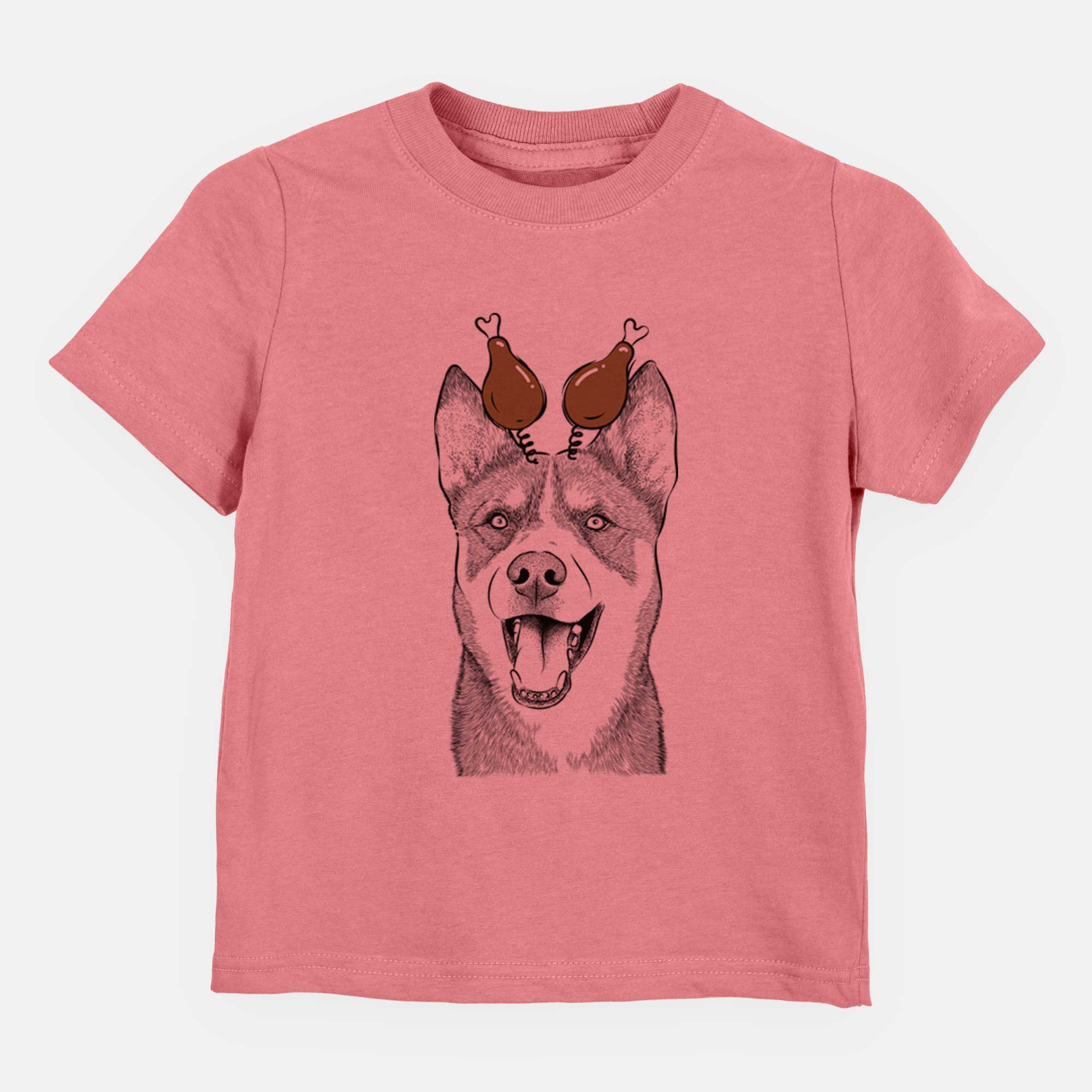 Thanksgiving Roux the Siberian Husky - Kids/Youth/Toddler Shirt