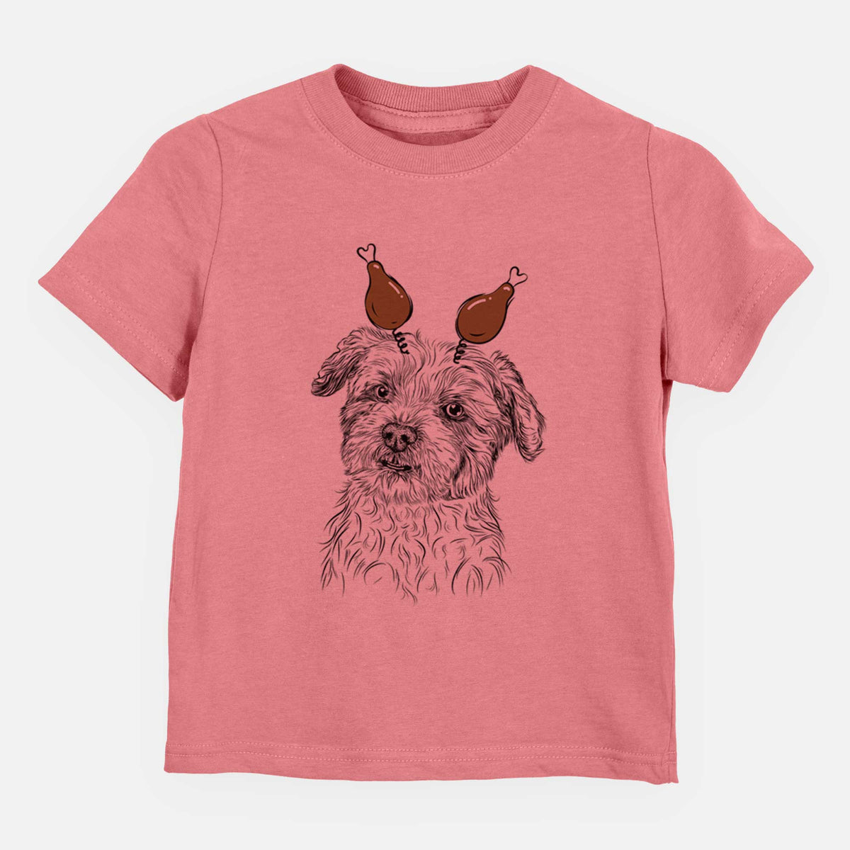 Thanksgiving Roxie the Schnauzer Shih Tzu Mix - Kids/Youth/Toddler Shirt