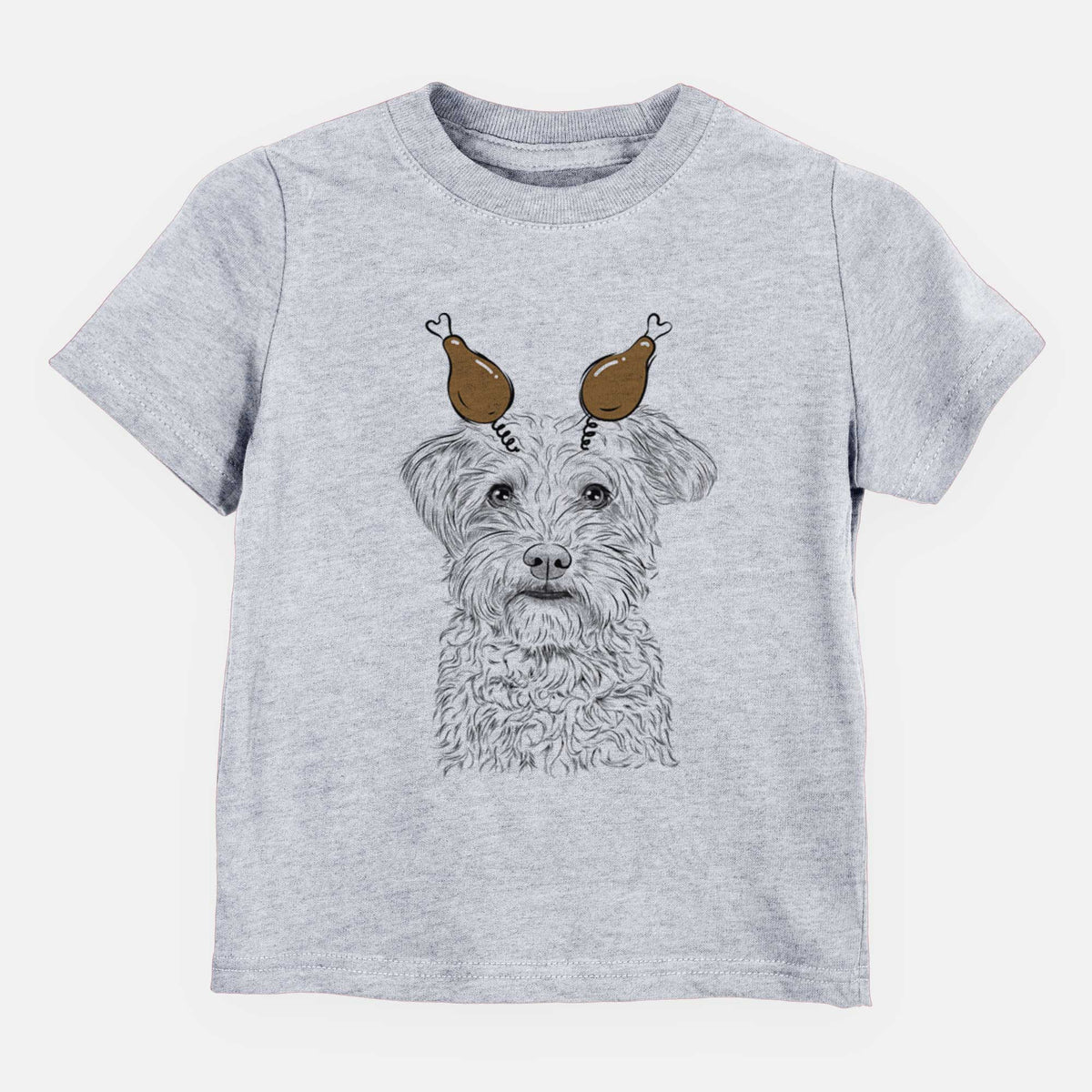 Thanksgiving Rudy the Schnoodle - Kids/Youth/Toddler Shirt