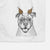 Rufus the American Bulldog Decorative Hand Towel