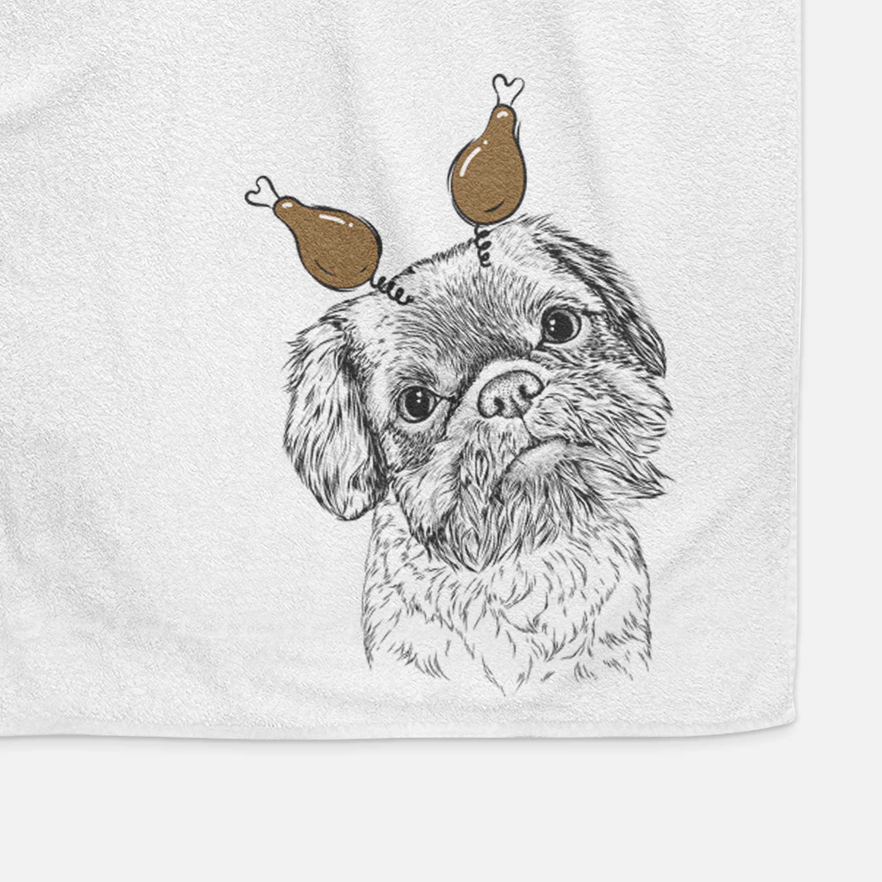 Rufus the Shiffon Decorative Hand Towel