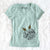 Thanksgiving Rufus the Shiffon - Women's V-neck Shirt