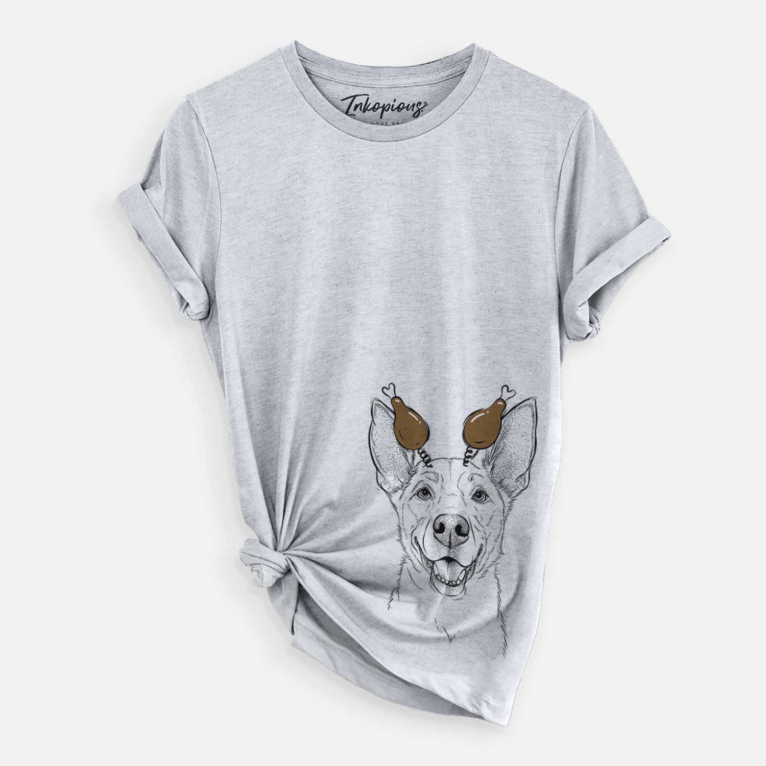 Thanksgiving Rumley the Kelpie Mix - Unisex Crewneck