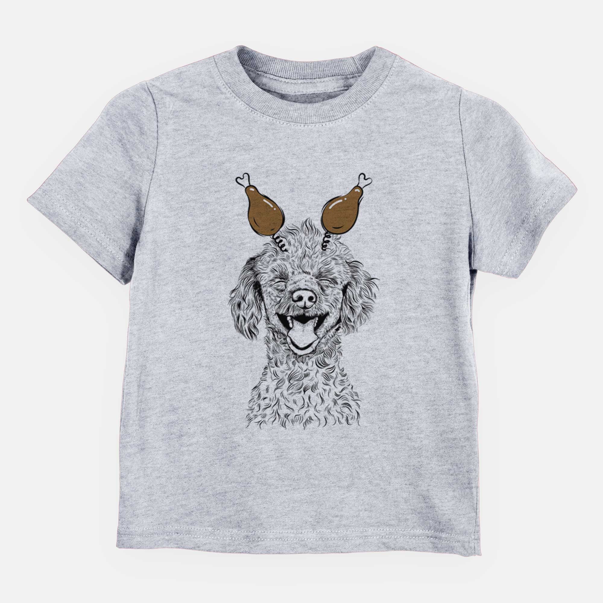 Thanksgiving Rusty the Toy Poodle - Kids/Youth/Toddler Shirt