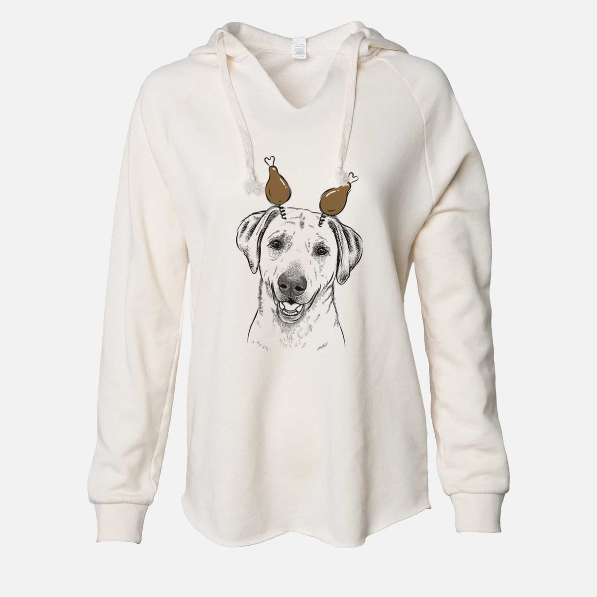 Thanksgiving Rusty the Labrador Retriever - Cali Wave Hooded Sweatshirt
