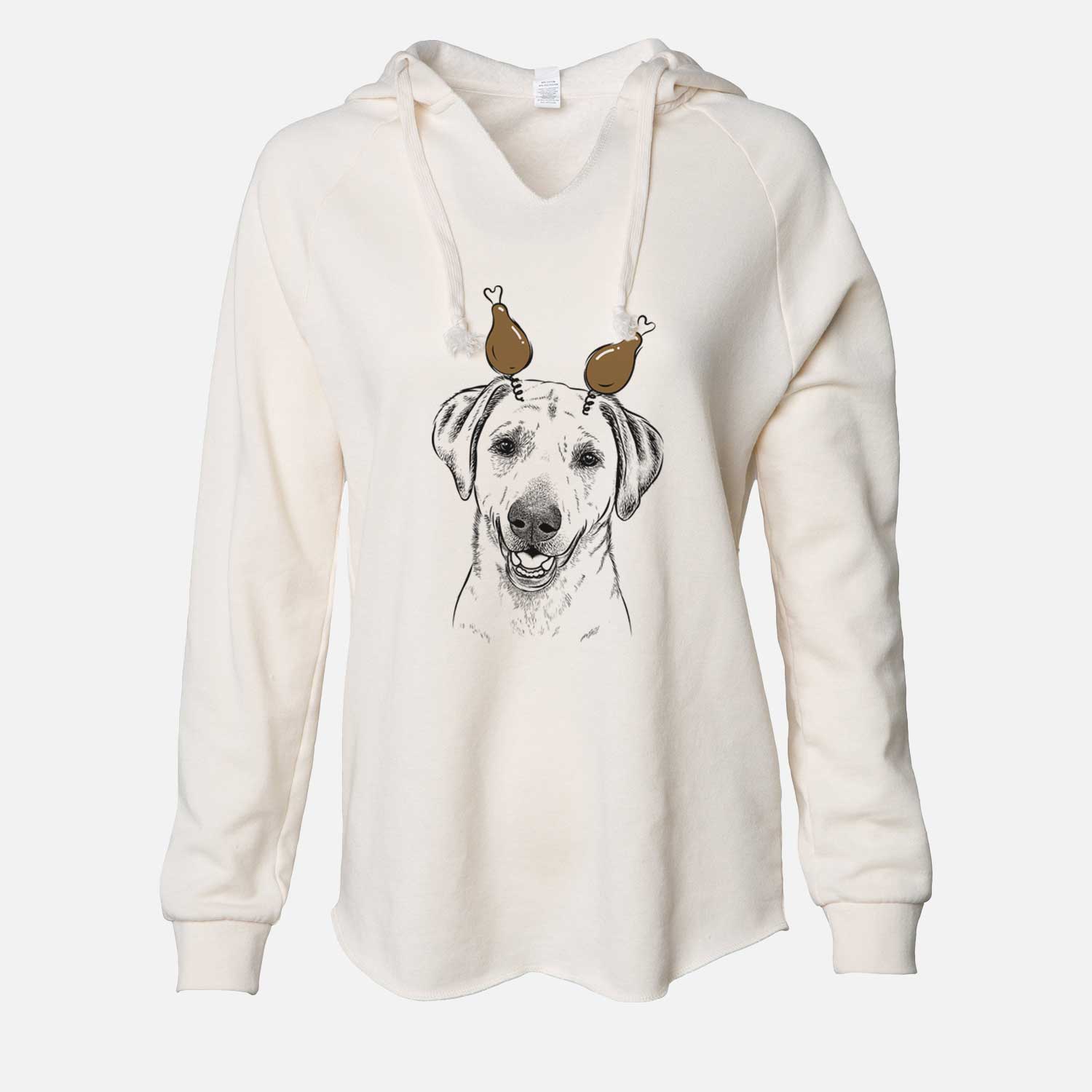 Thanksgiving Rusty the Labrador Retriever - Cali Wave Hooded Sweatshirt