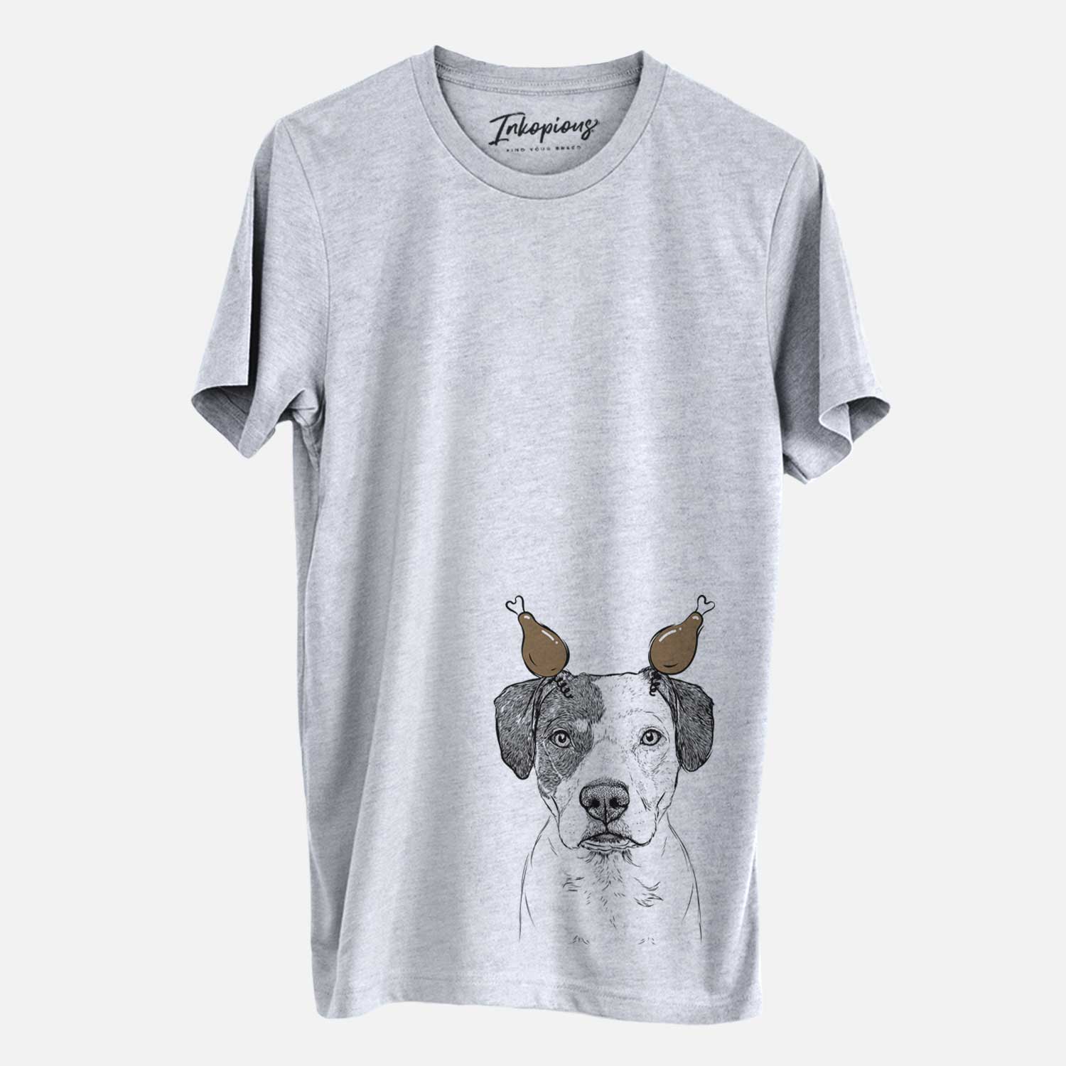 Thanksgiving Ryleigh the Beagle Pitbull Mix - Unisex Crewneck