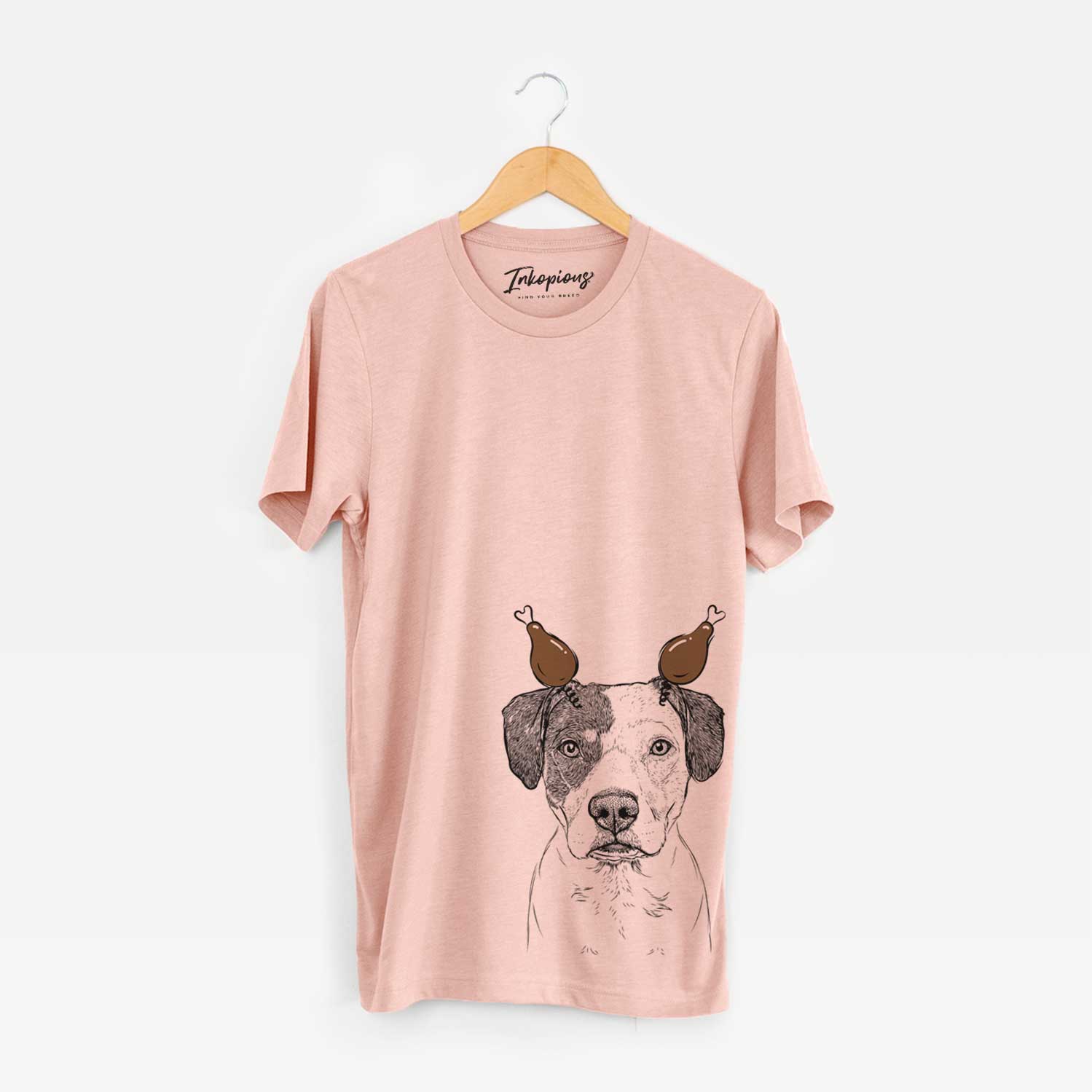 Thanksgiving Ryleigh the Beagle Pitbull Mix - Unisex Crewneck