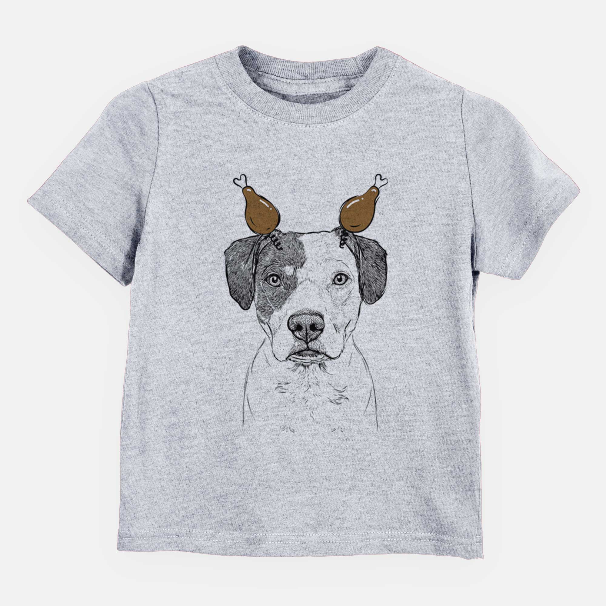 Thanksgiving Ryleigh the Beagle Pitbull Mix - Kids/Youth/Toddler Shirt