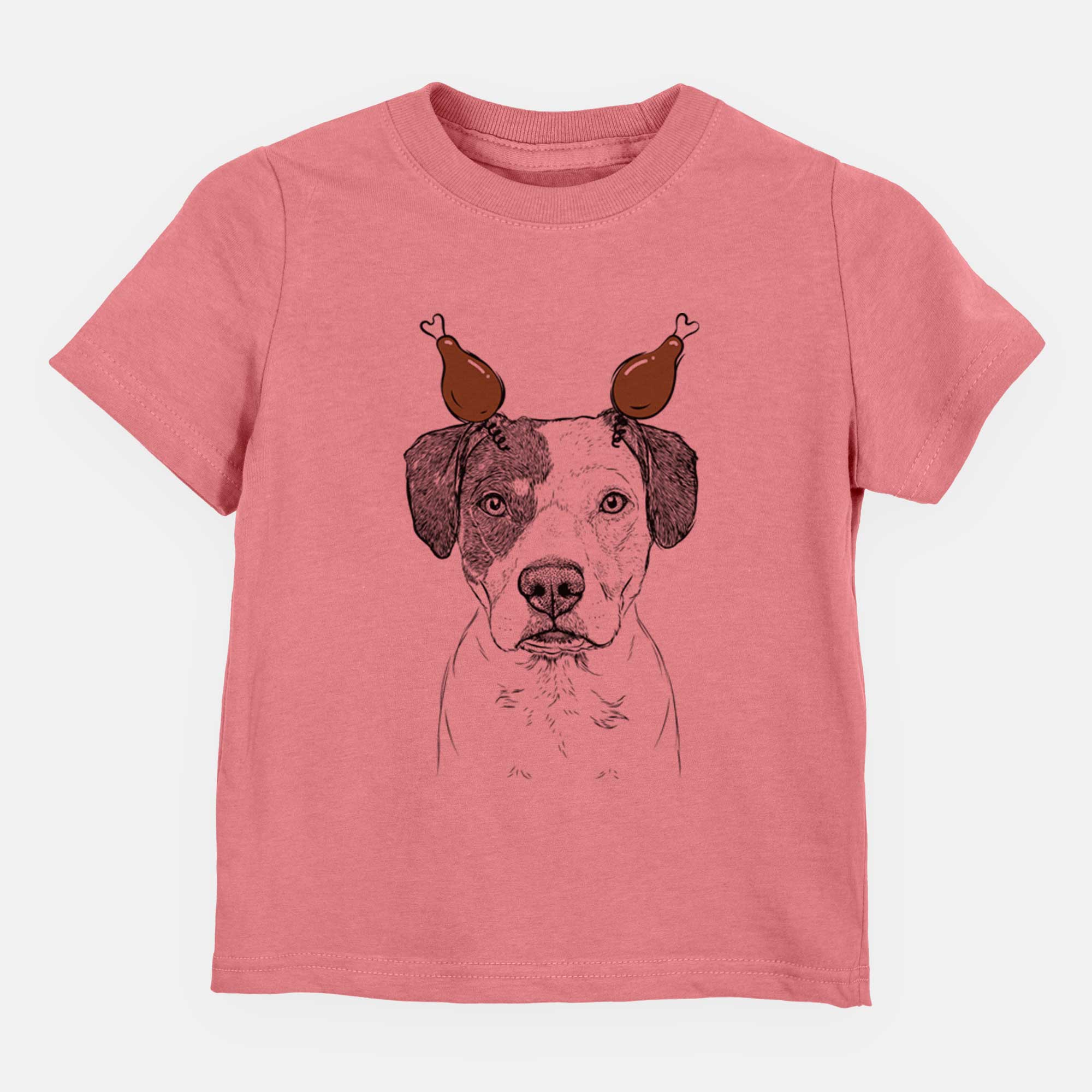 Thanksgiving Ryleigh the Beagle Pitbull Mix - Kids/Youth/Toddler Shirt