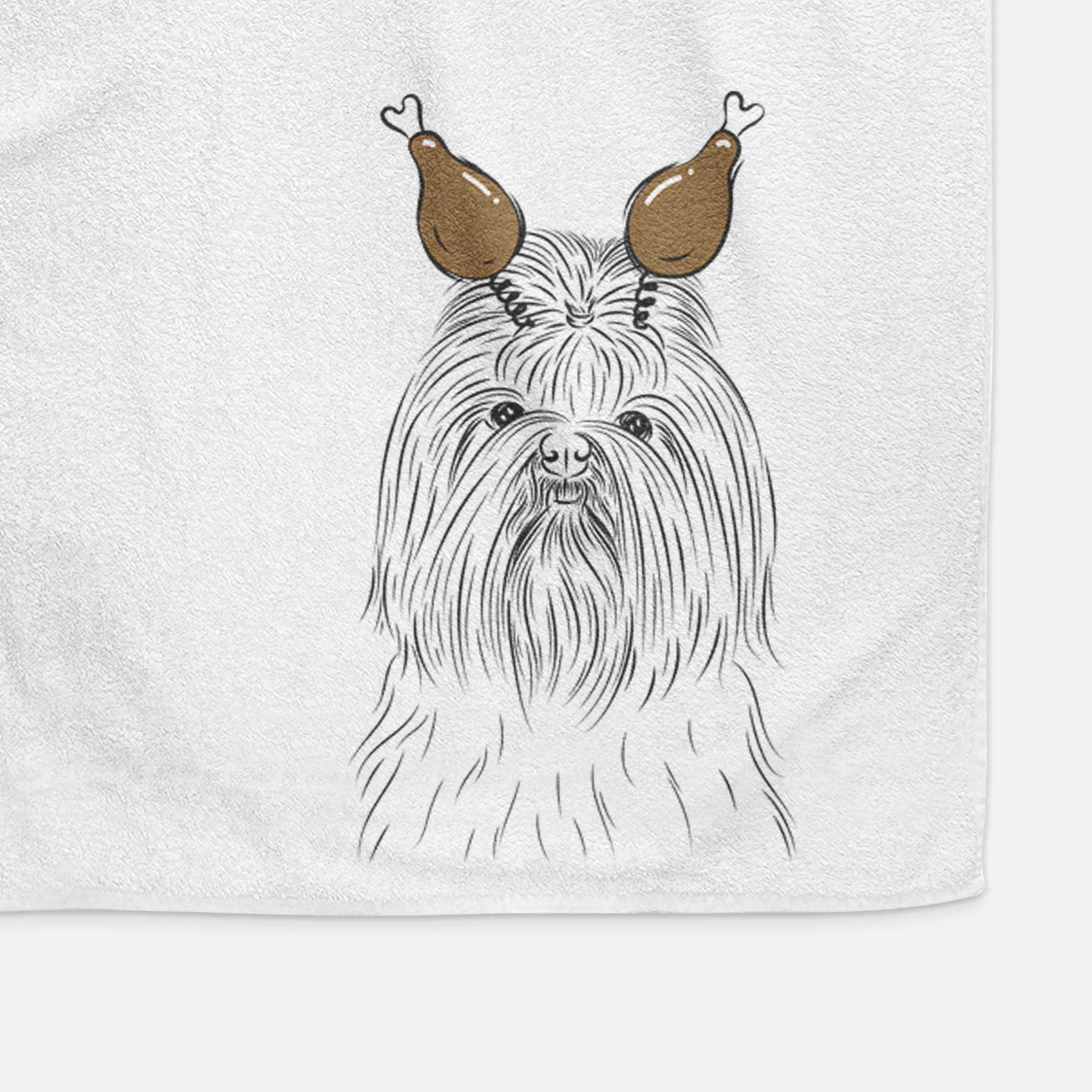 Sabine the Shih Tzu Decorative Hand Towel