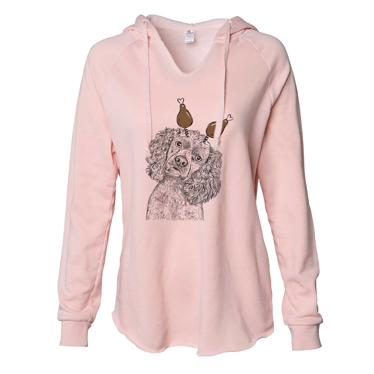 Thanksgiving Sadie the Cocker Spaniel - Cali Wave Hooded Sweatshirt