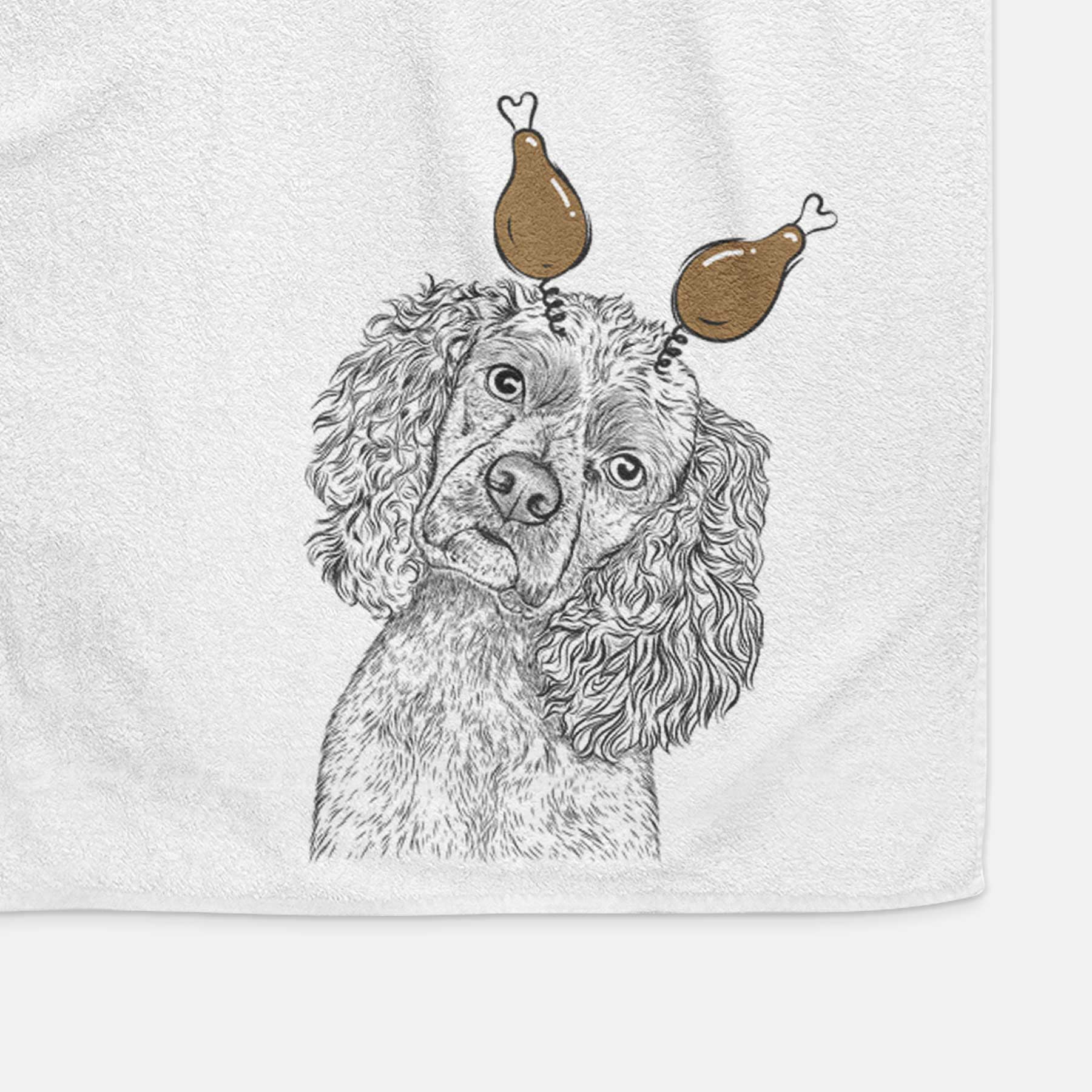 Sadie the Cocker Spaniel Decorative Hand Towel