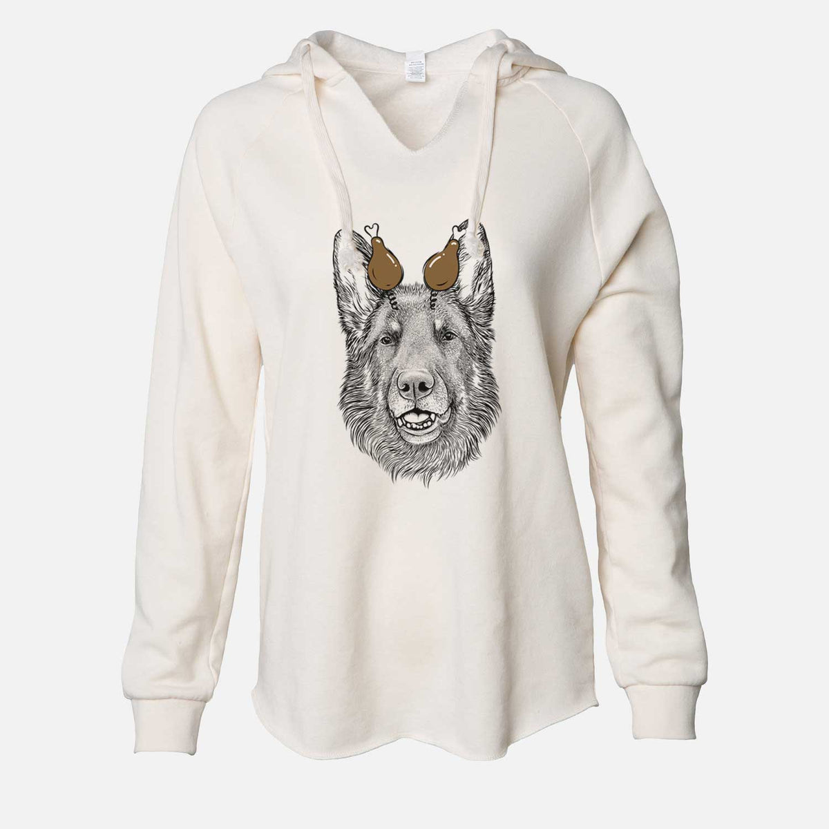 Thanksgiving Sammie the German Shepherd - Cali Wave Hooded Sweatshirt