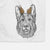 Sammie the German Shepherd Decorative Hand Towel