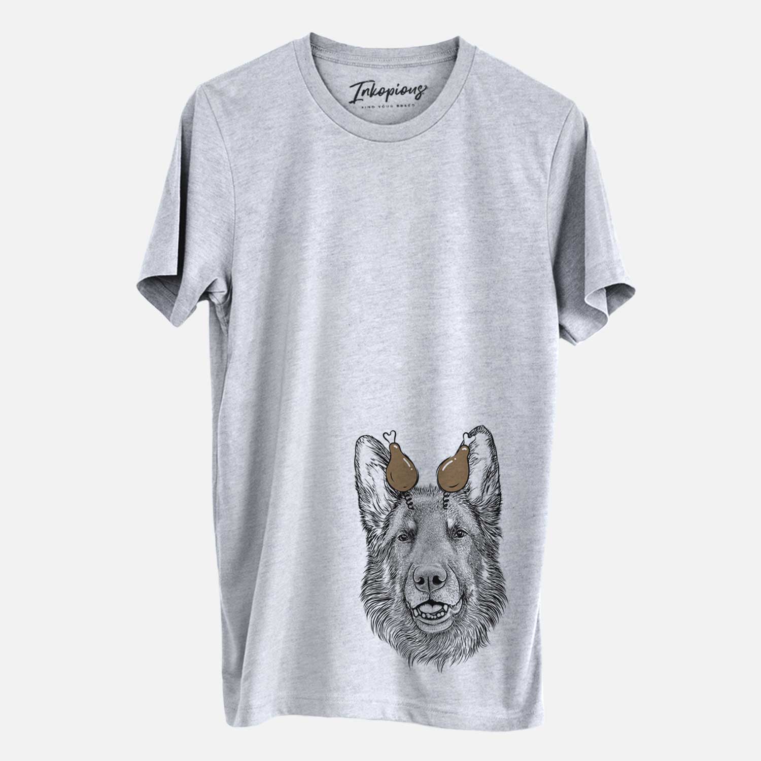 Thanksgiving Sammie the German Shepherd - Unisex Crewneck