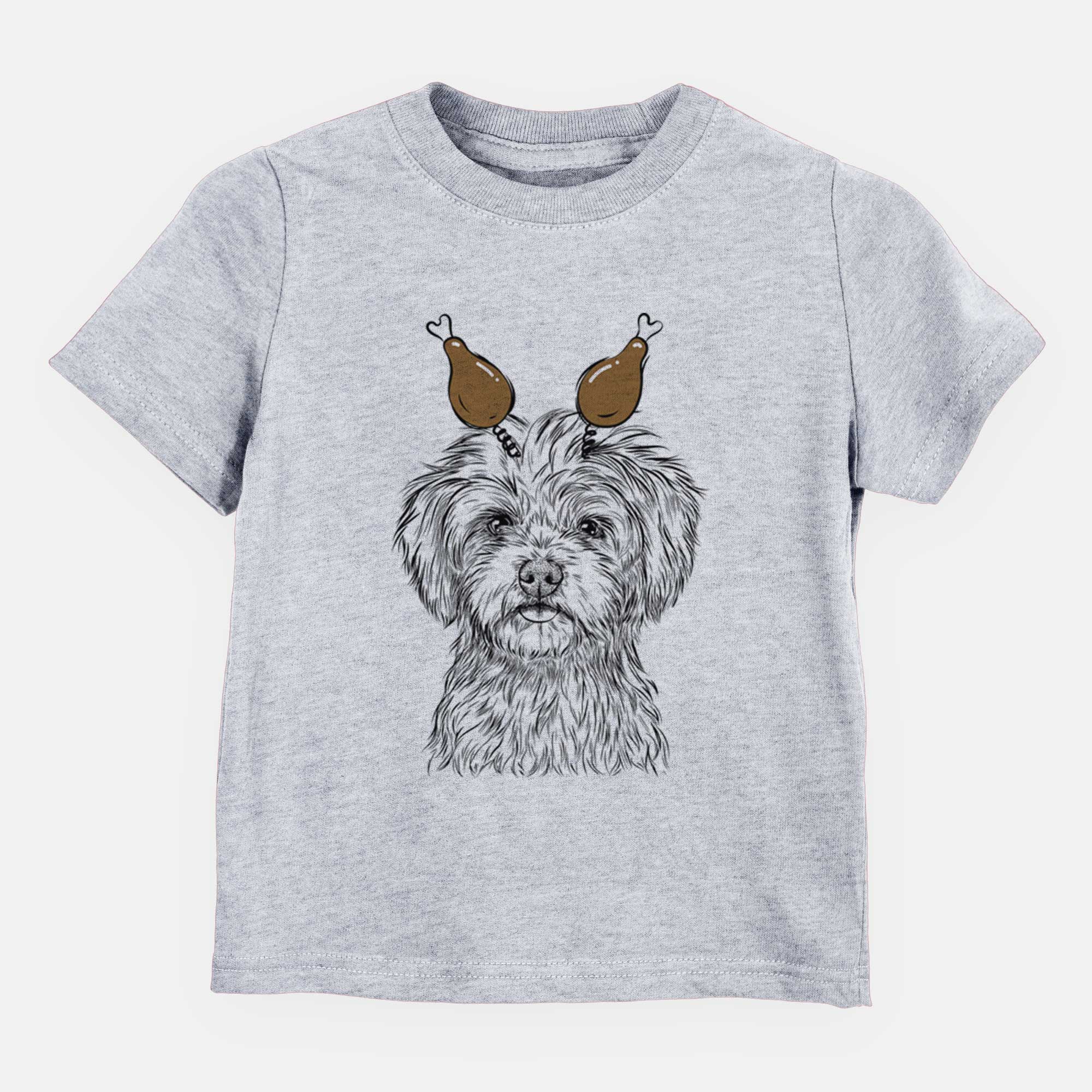 Thanksgiving Sammy the Shorkie - Kids/Youth/Toddler Shirt