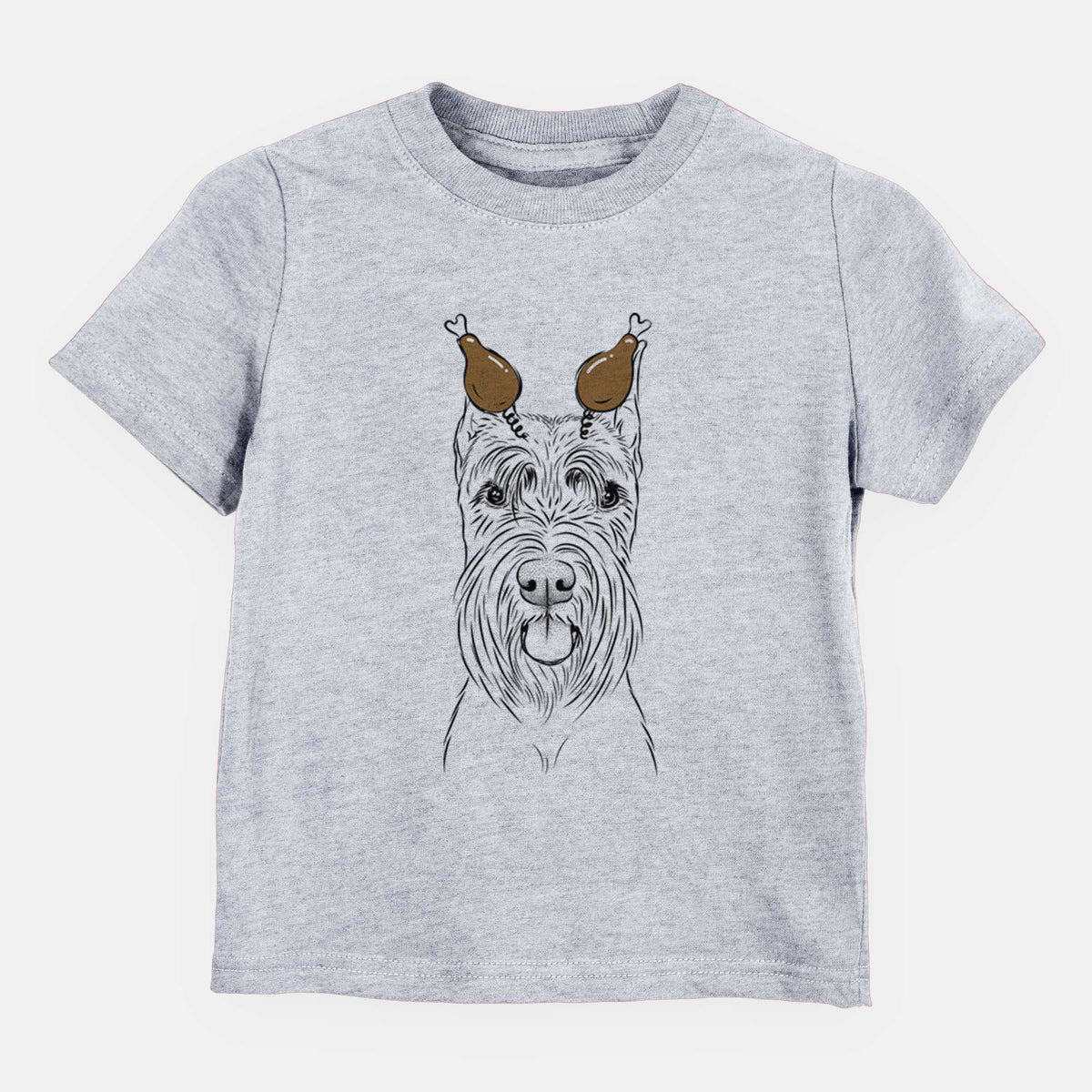 Thanksgiving Samuel the Standard Schnauzer - Kids/Youth/Toddler Shirt