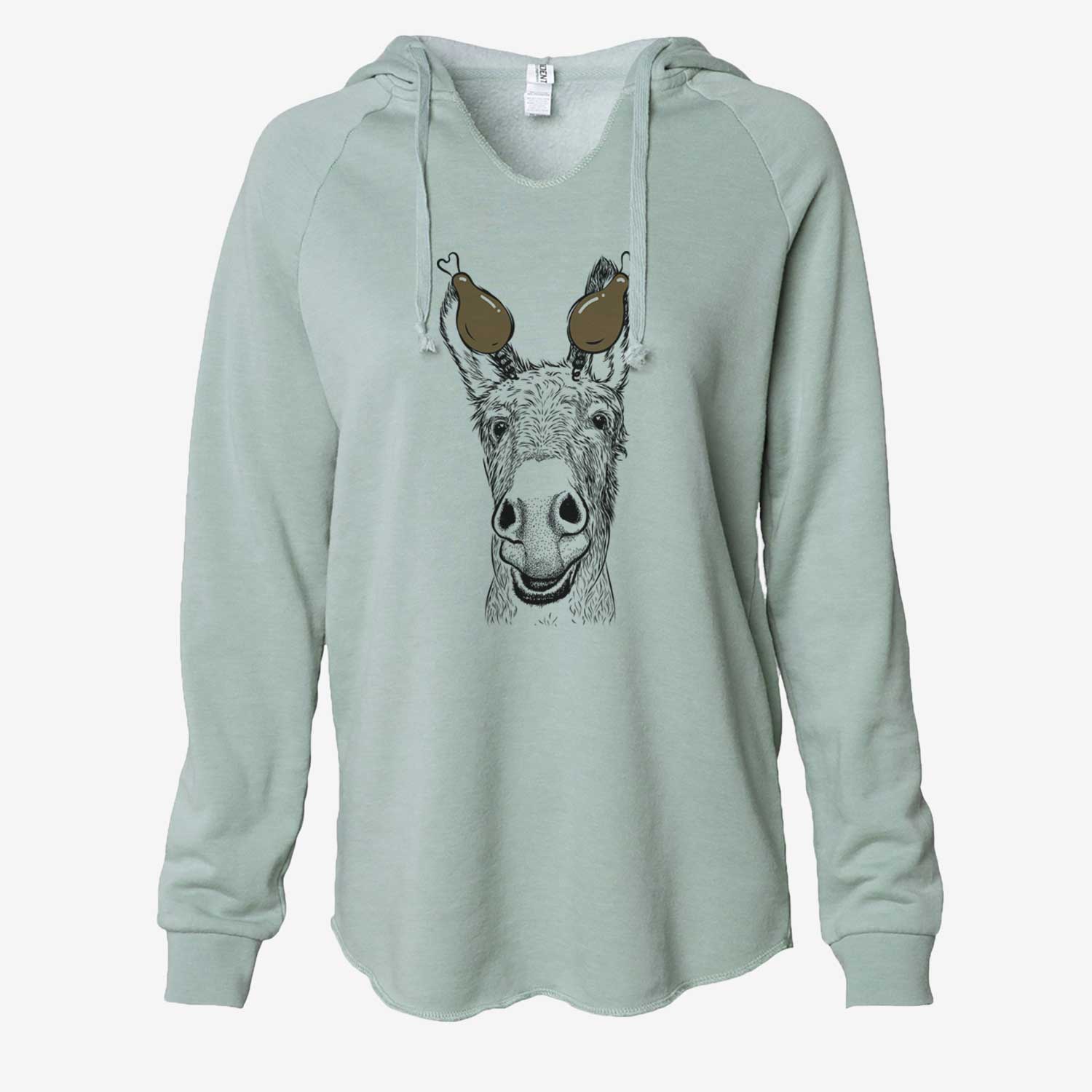 Thanksgiving Samule the Donkey - Cali Wave Hooded Sweatshirt