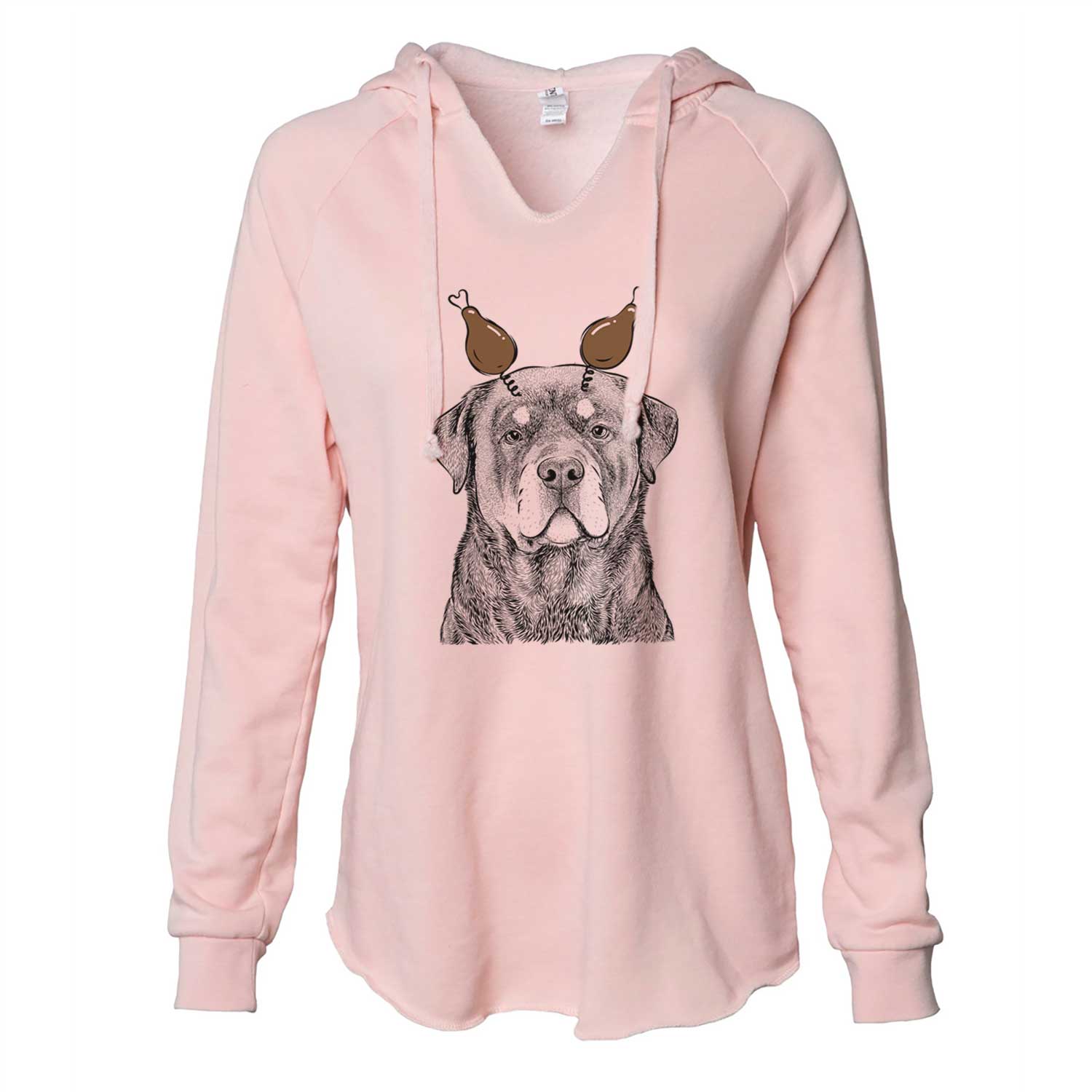 Thanksgiving Sarge the Rottweiler - Cali Wave Hooded Sweatshirt