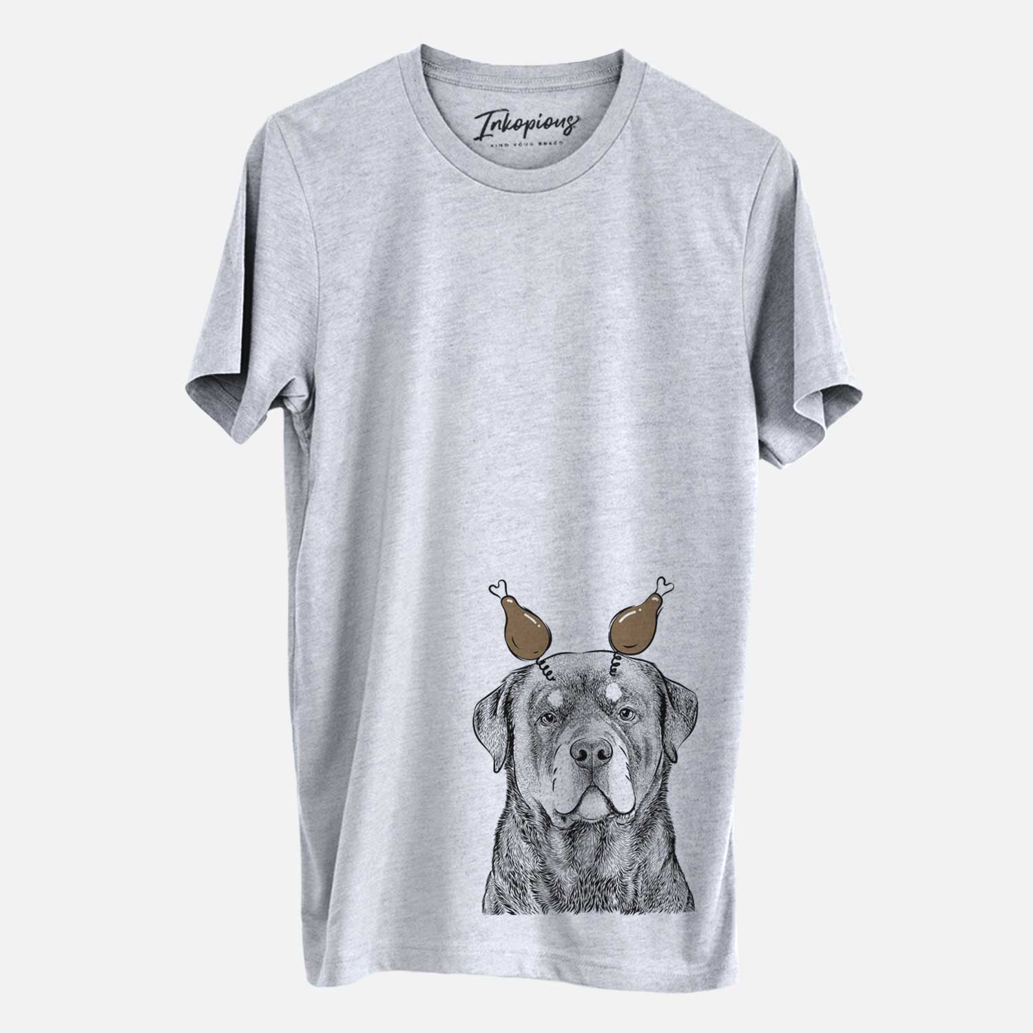 Thanksgiving Sarge the Rottweiler - Unisex Crewneck