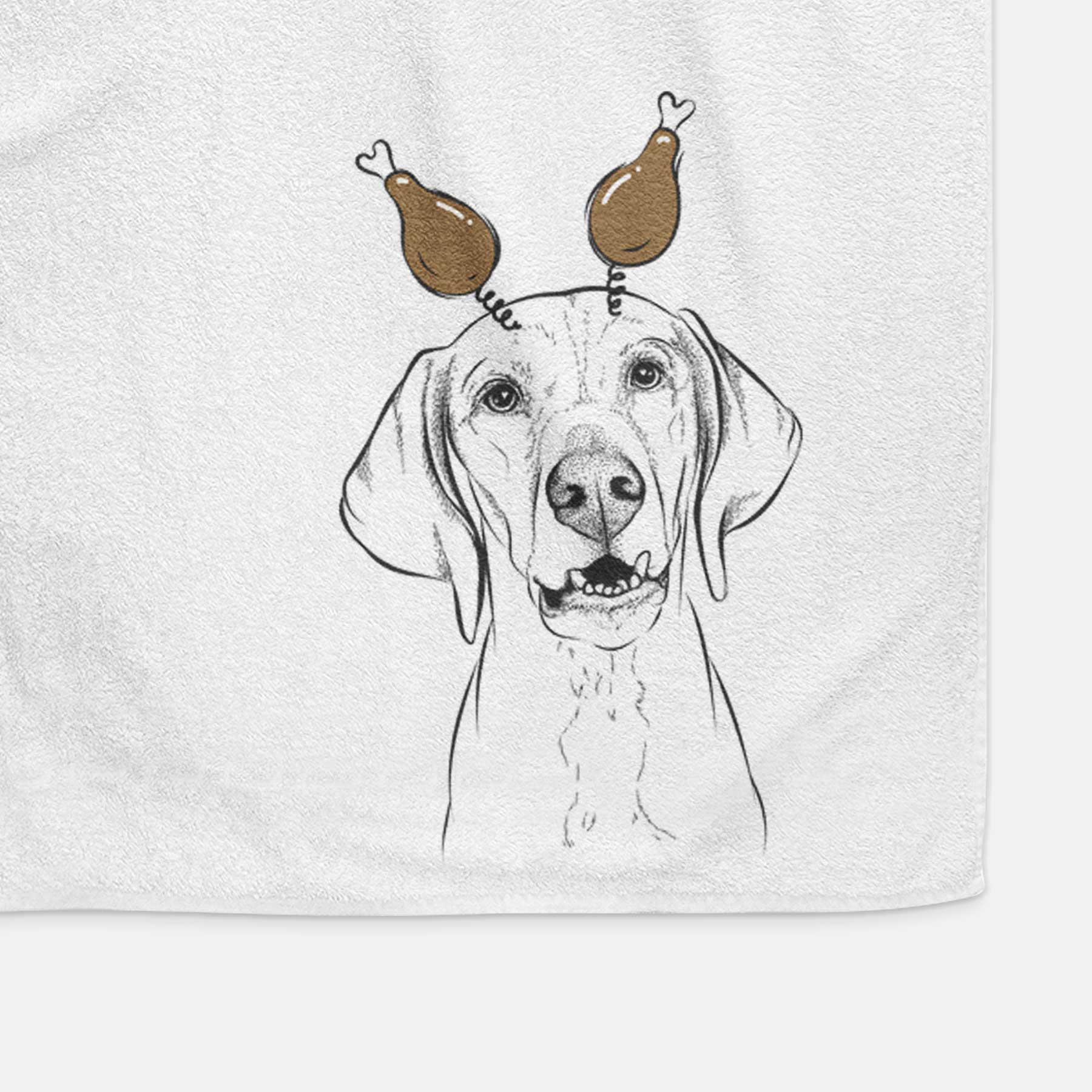 Sarge the Vizsla Decorative Hand Towel