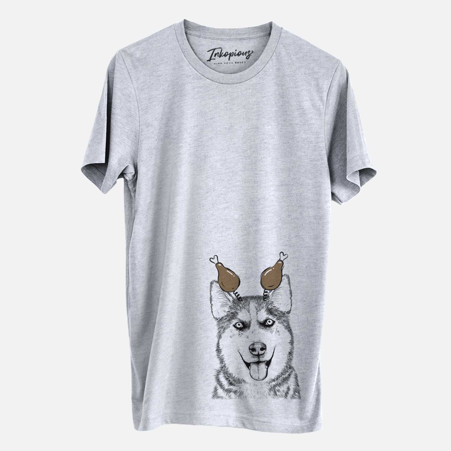 Thanksgiving Sesi the Siberian Husky - Unisex Crewneck