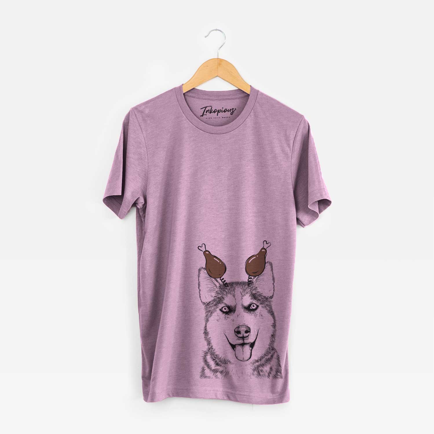 Thanksgiving Sesi the Siberian Husky - Unisex Crewneck