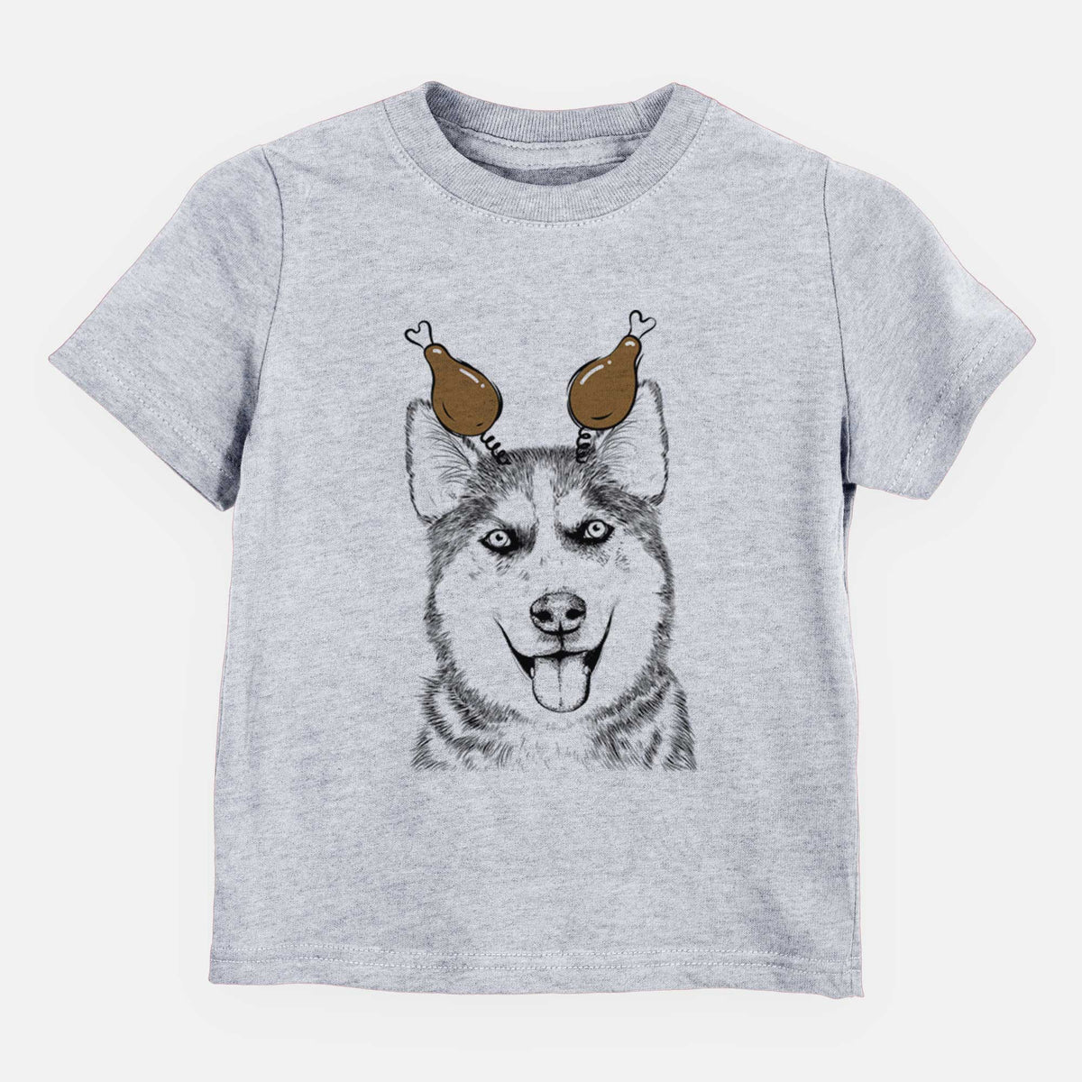 Thanksgiving Sesi the Siberian Husky - Kids/Youth/Toddler Shirt