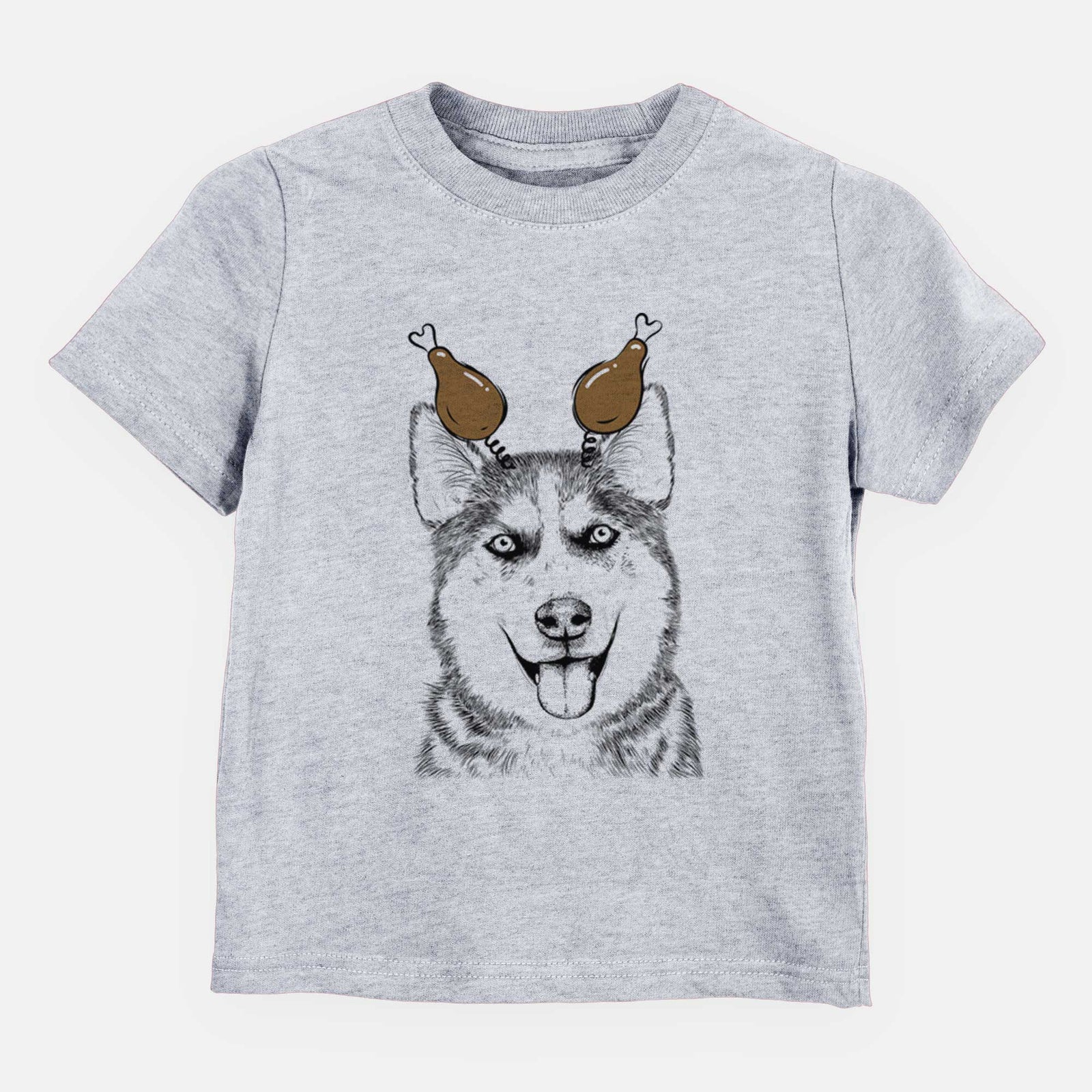 Thanksgiving Sesi the Siberian Husky - Kids/Youth/Toddler Shirt