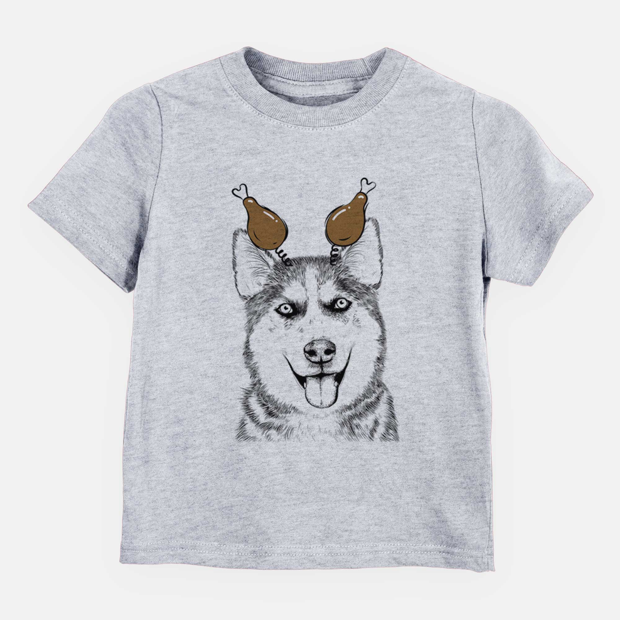 Thanksgiving Sesi the Siberian Husky - Kids/Youth/Toddler Shirt