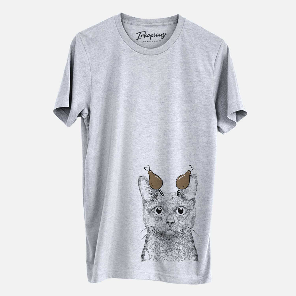 Thanksgiving Shadow the Black Cat - Unisex Crewneck