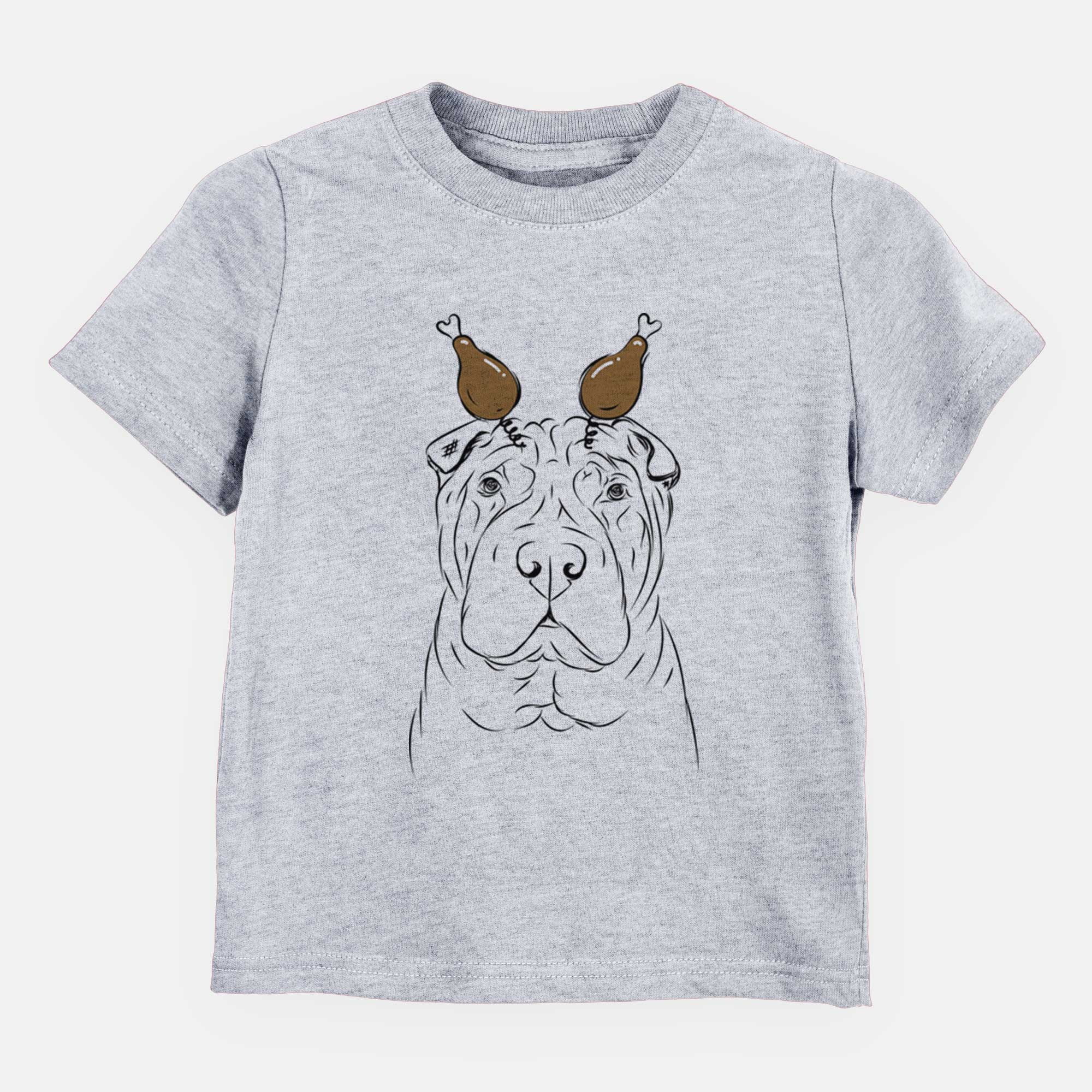 Thanksgiving Sharpy the Shar Pei - Kids/Youth/Toddler Shirt