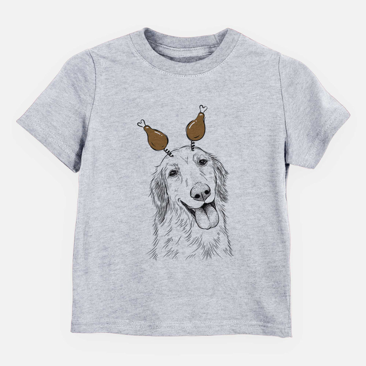 Thanksgiving Shelby the Golden Retriever - Kids/Youth/Toddler Shirt