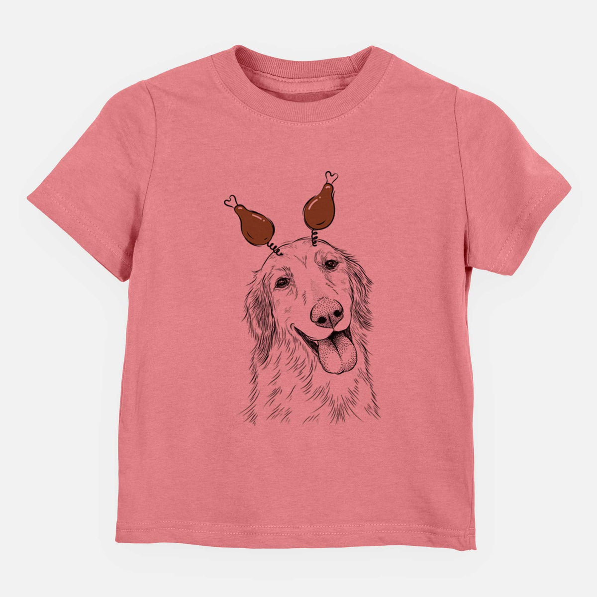 Thanksgiving Shelby the Golden Retriever - Kids/Youth/Toddler Shirt