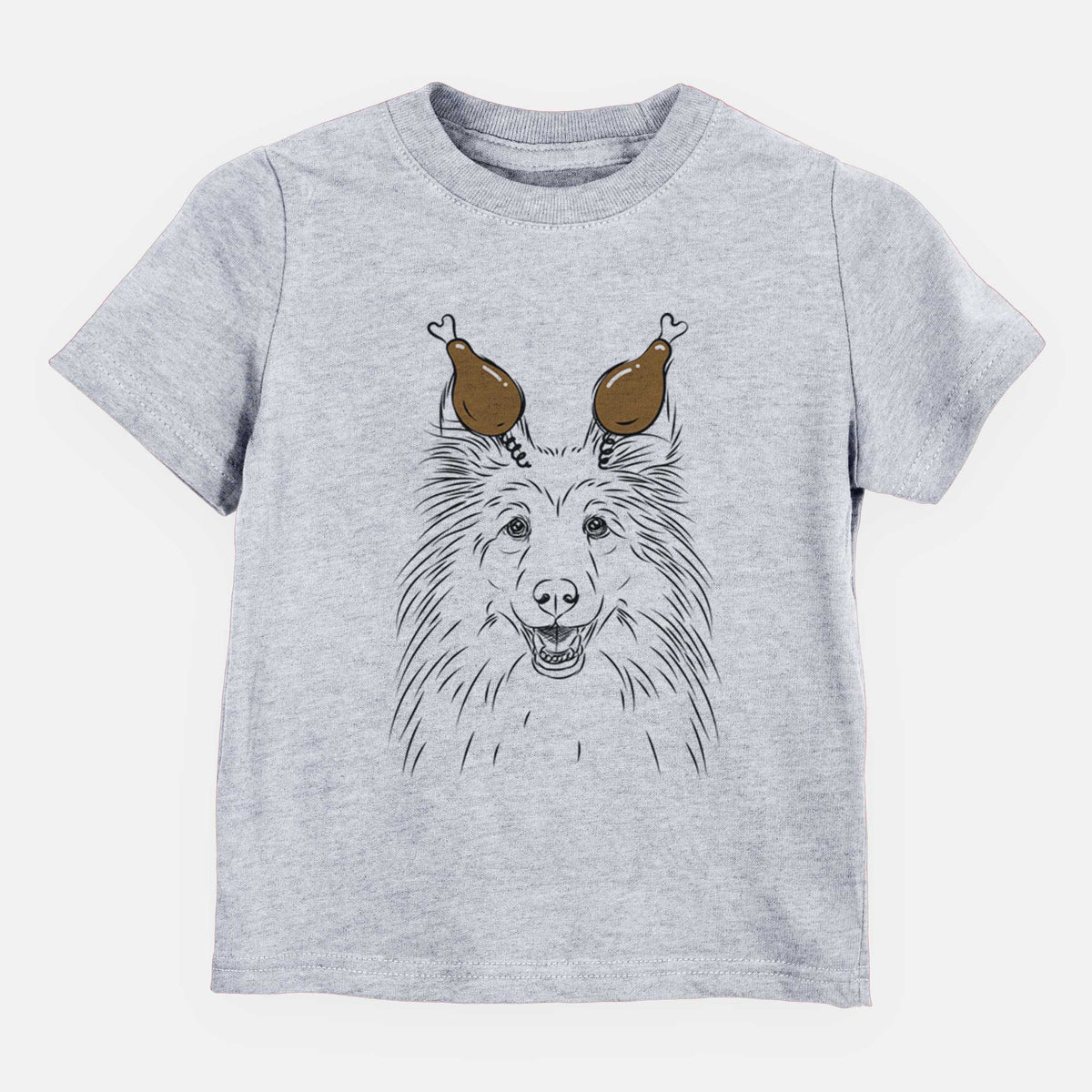 Thanksgiving Sheldon the Shetland Sheepdog - Kids/Youth/Toddler Shirt