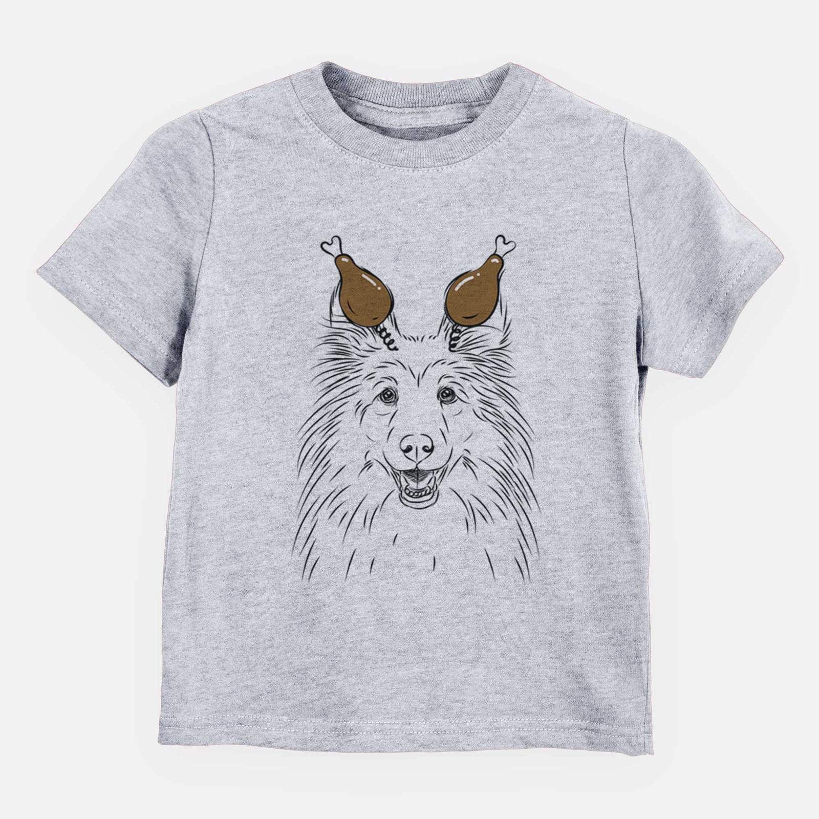 Thanksgiving Sheldon the Shetland Sheepdog - Kids/Youth/Toddler Shirt