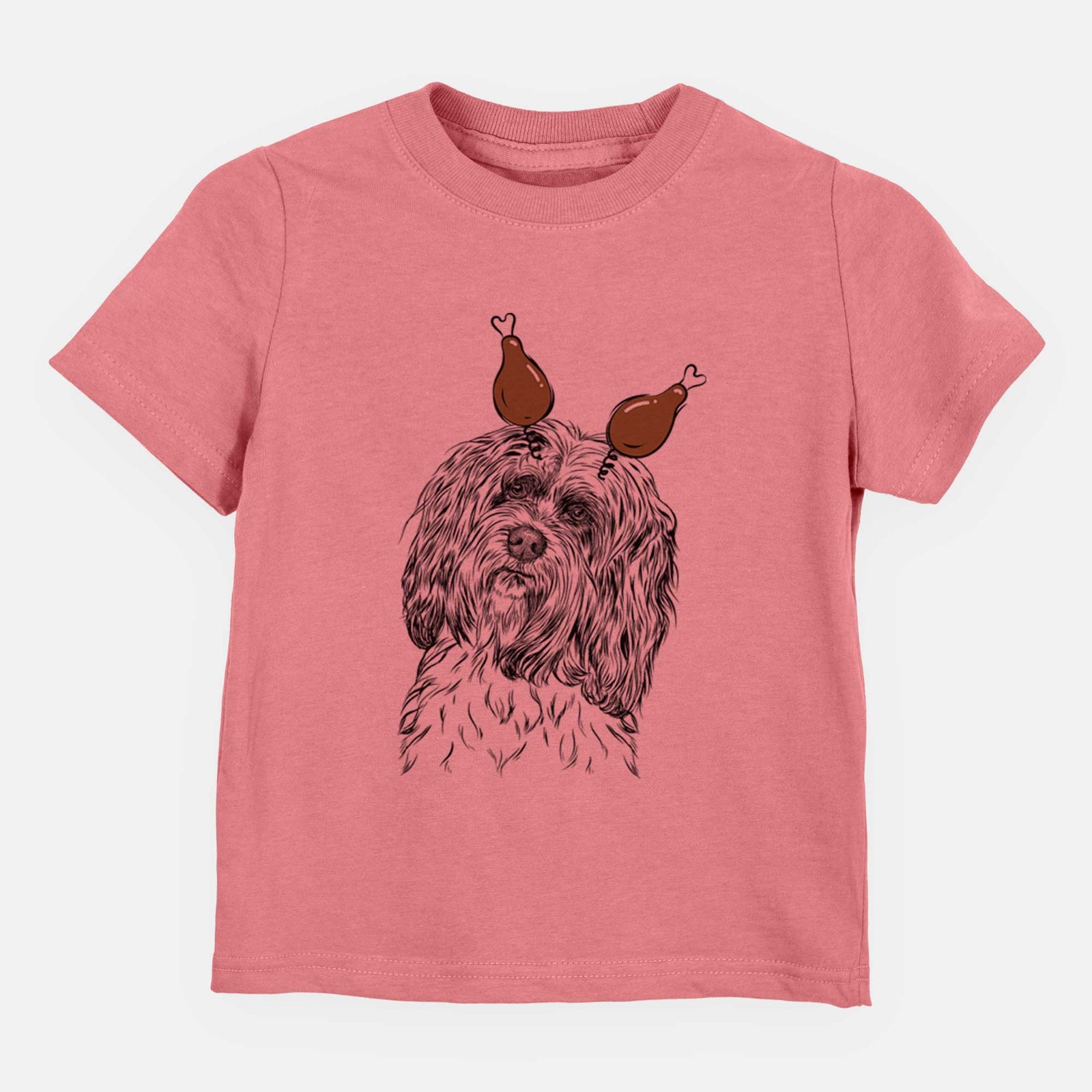 Thanksgiving Shenpa the Tibetan Terrier - Kids/Youth/Toddler Shirt