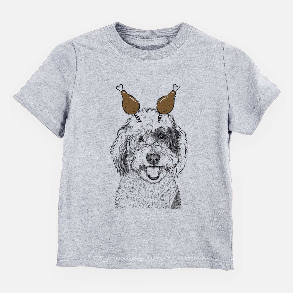 Thanksgiving Sherlock the Sheepadoodle - Kids/Youth/Toddler Shirt