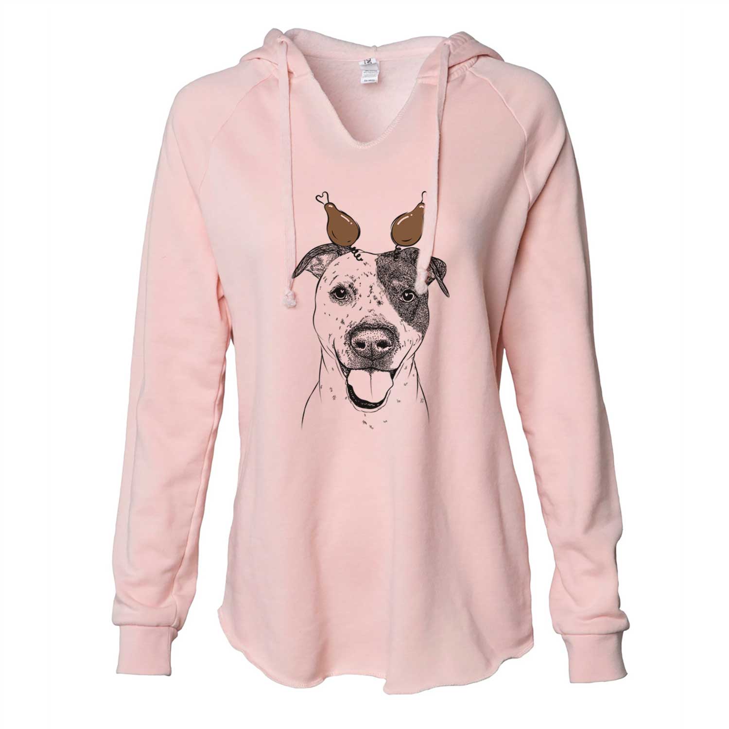 Thanksgiving Simon the Mixed Breed - Cali Wave Hooded Sweatshirt