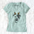 Thanksgiving Simon the Mixed Breed - Women's V-neck Shirt