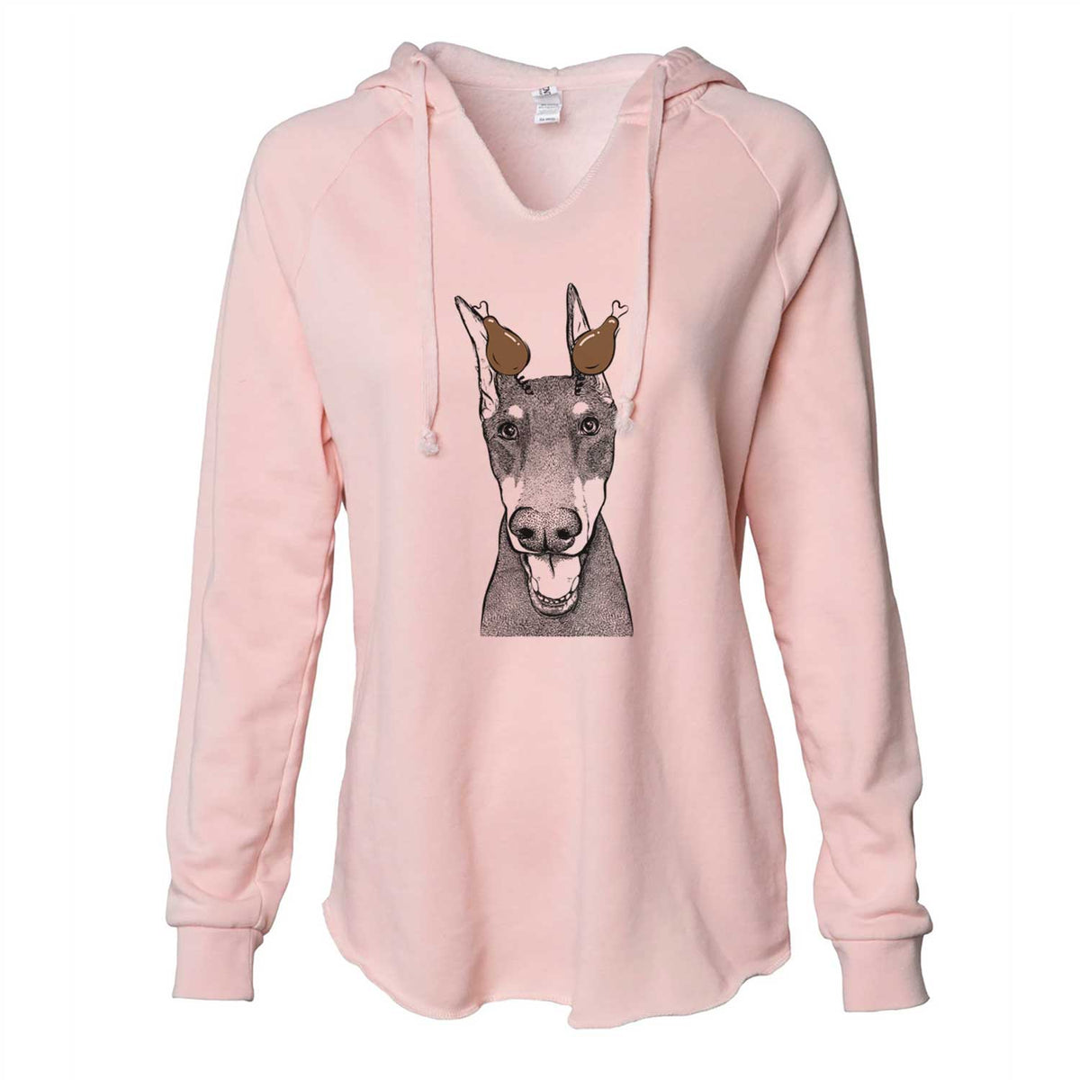 Thanksgiving Sir Duke the Doberman Pinscher - Cali Wave Hooded Sweatshirt