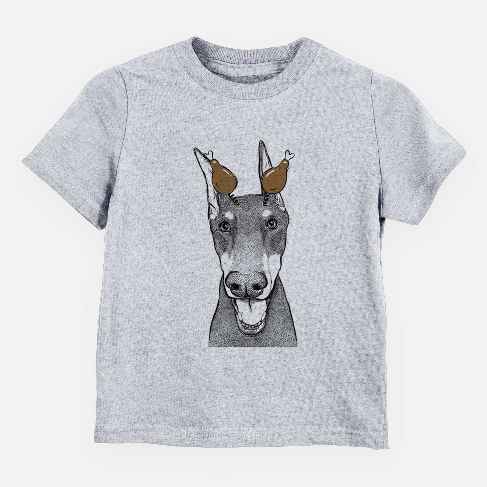 Thanksgiving Sir Duke the Doberman Pinscher - Kids/Youth/Toddler Shirt