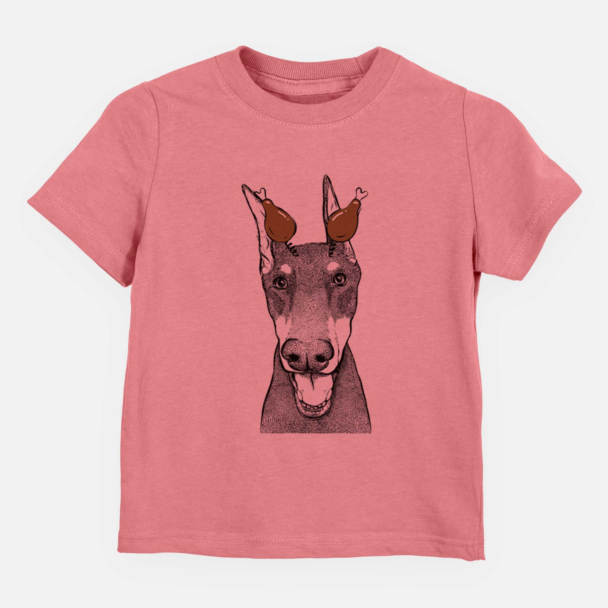 Thanksgiving Sir Duke the Doberman Pinscher - Kids/Youth/Toddler Shirt