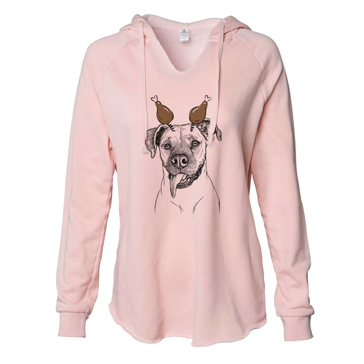 Thanksgiving Sir Jake the Boxer - Cali Wave Hooded Sweatshirt